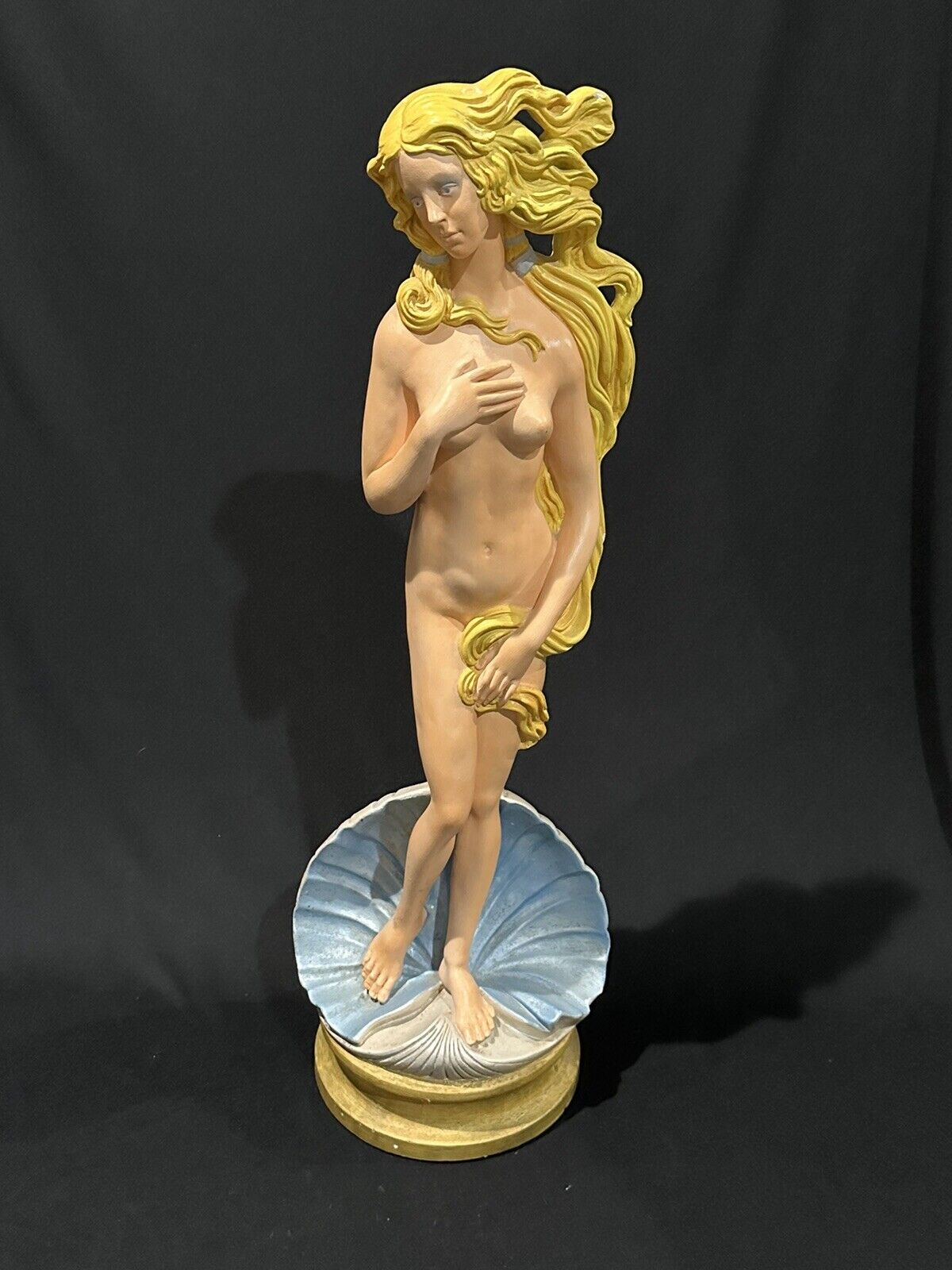 Vintage Botticelli Birth of Venus Statue
