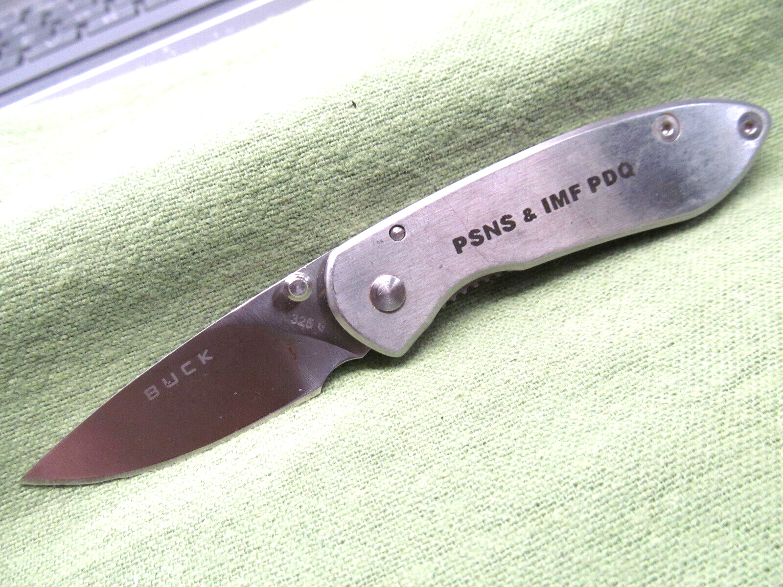 2011 Buck 325 Colleague Linerlock Pocket Knife
