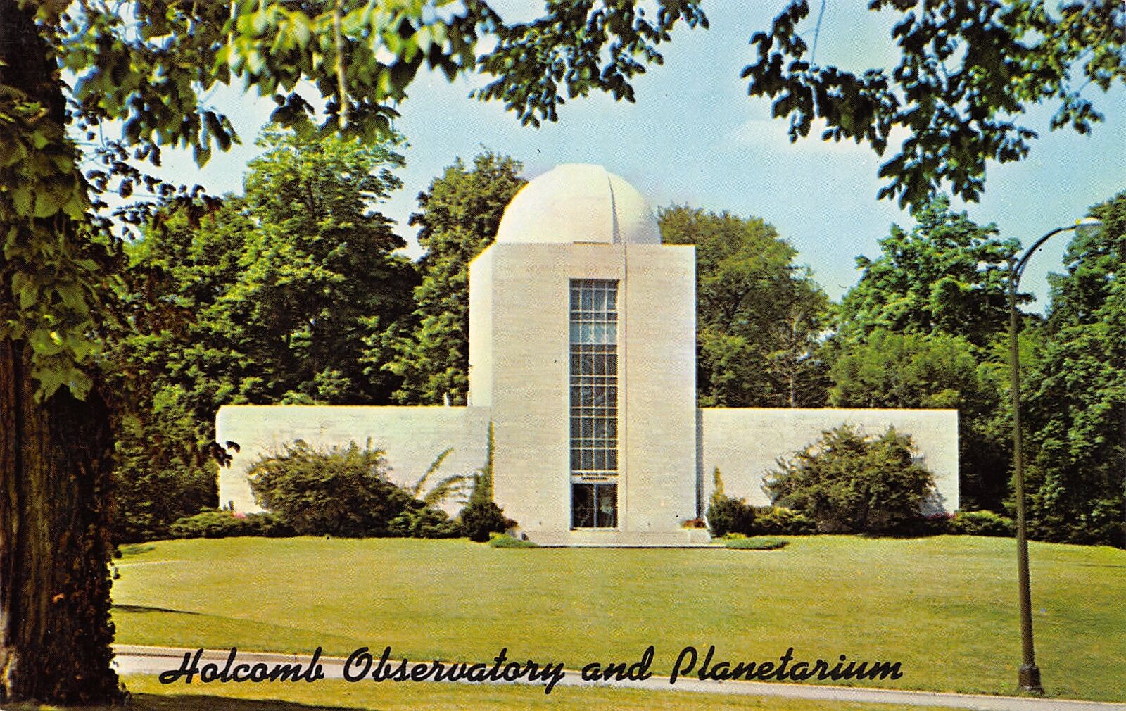 Indianapolis IN Art Deco Holcomb Observatory/Planetarium~Butler University 1950s