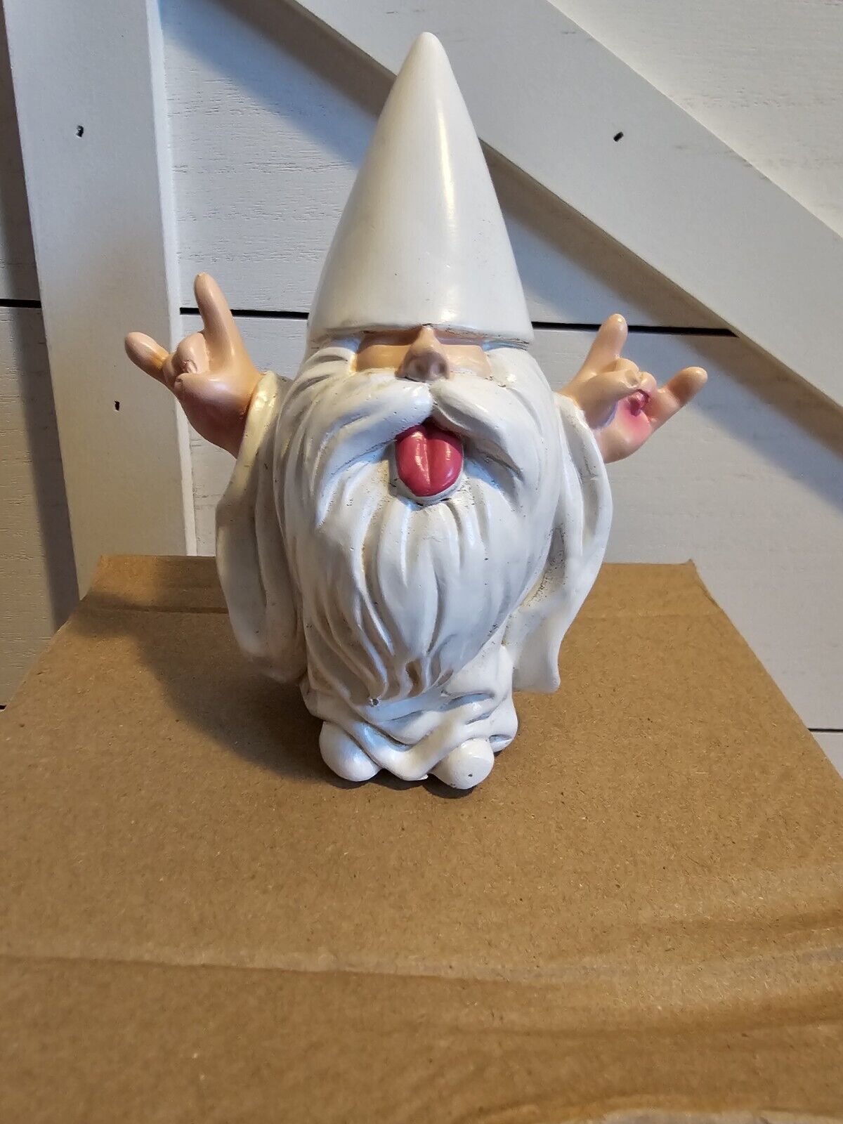 Garden Gnome for Fairy Garden -ROCKER Gnome \
