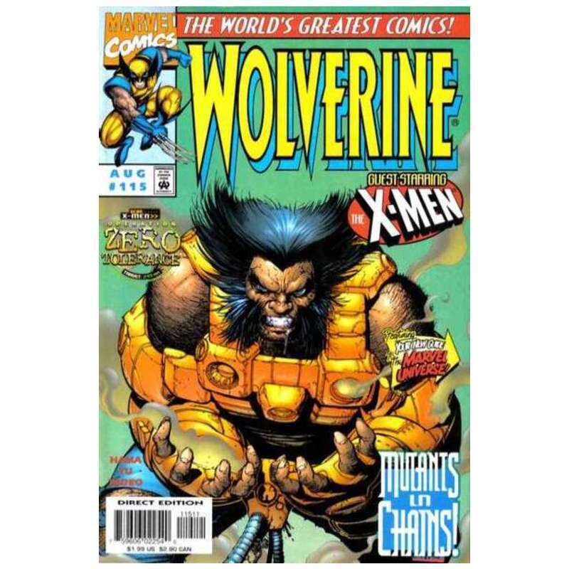 Wolverine (1988 series) #115 in Near Mint minus condition. Marvel comics [e\\