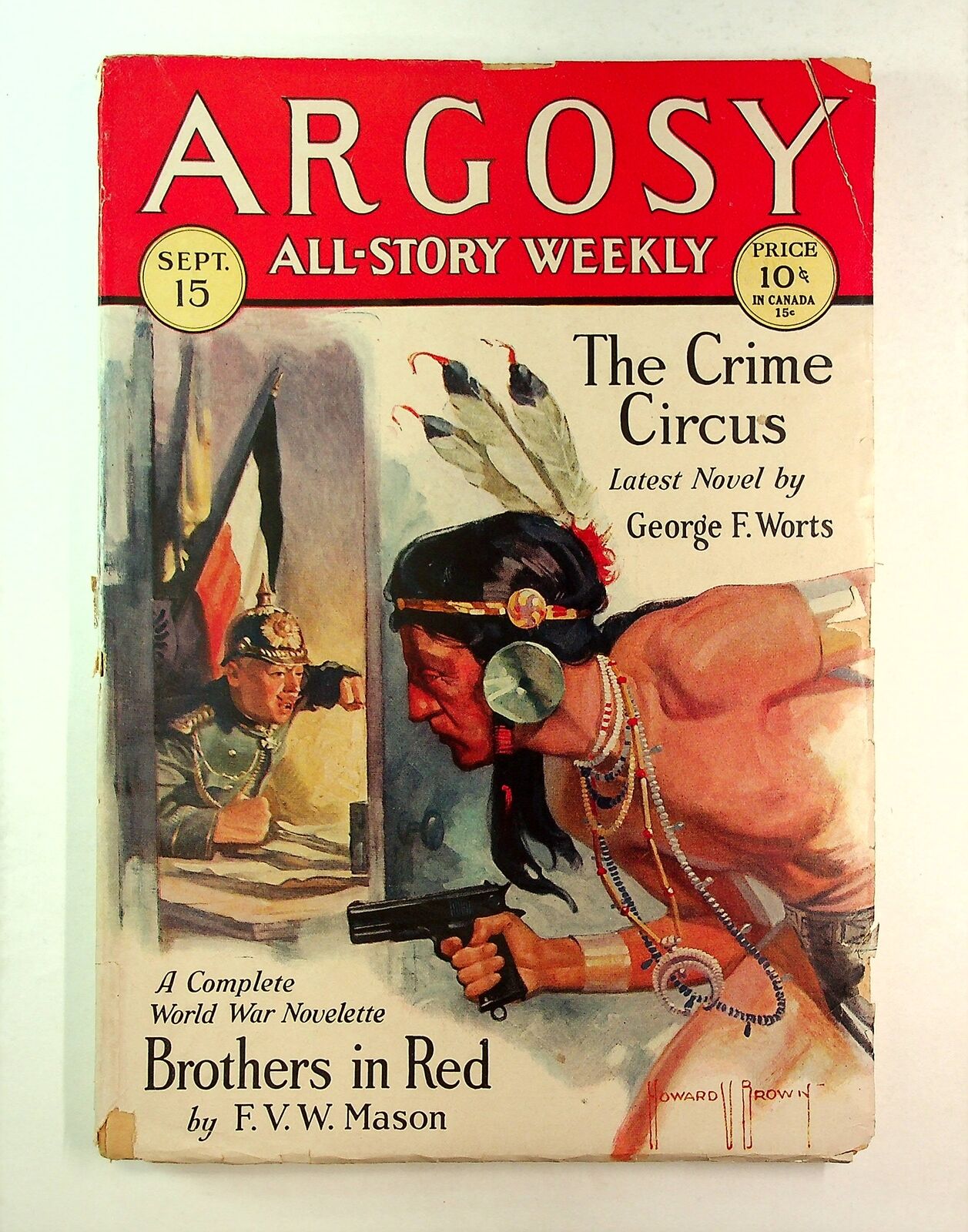 Argosy Part 3: Argosy All-Story Weekly Sep 15 1928 Vol. 197 #6 VG