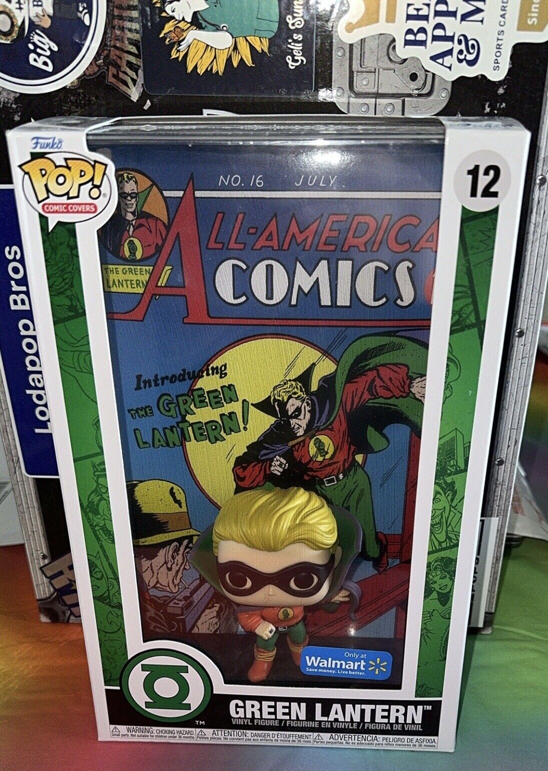 Funko Pop Comic Book Cover with Case: DC Universe - Green Lantern - Walmart...