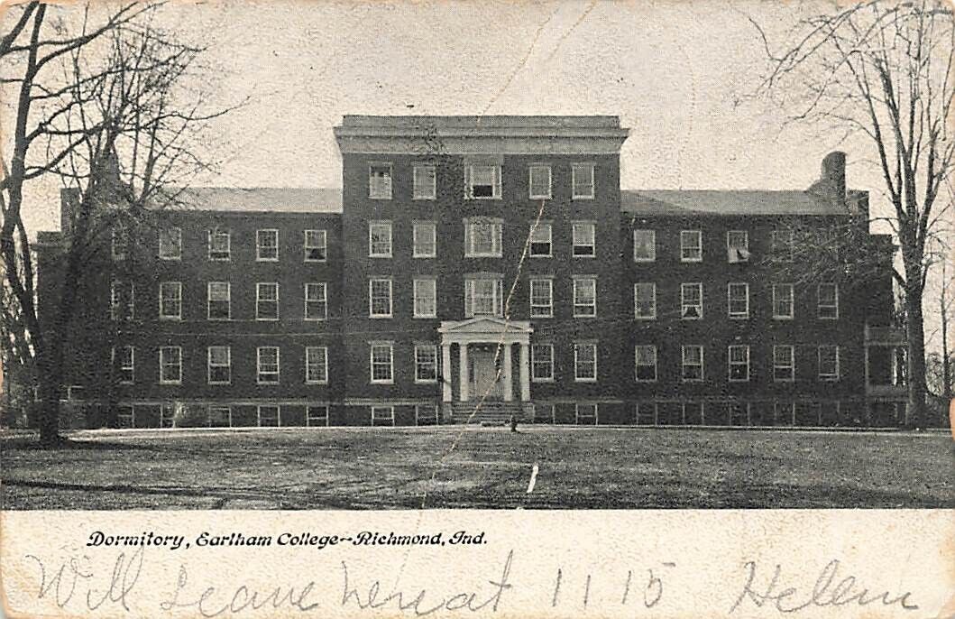 c1905 Dormitory Earlham College Richmond  Indiana IN P586