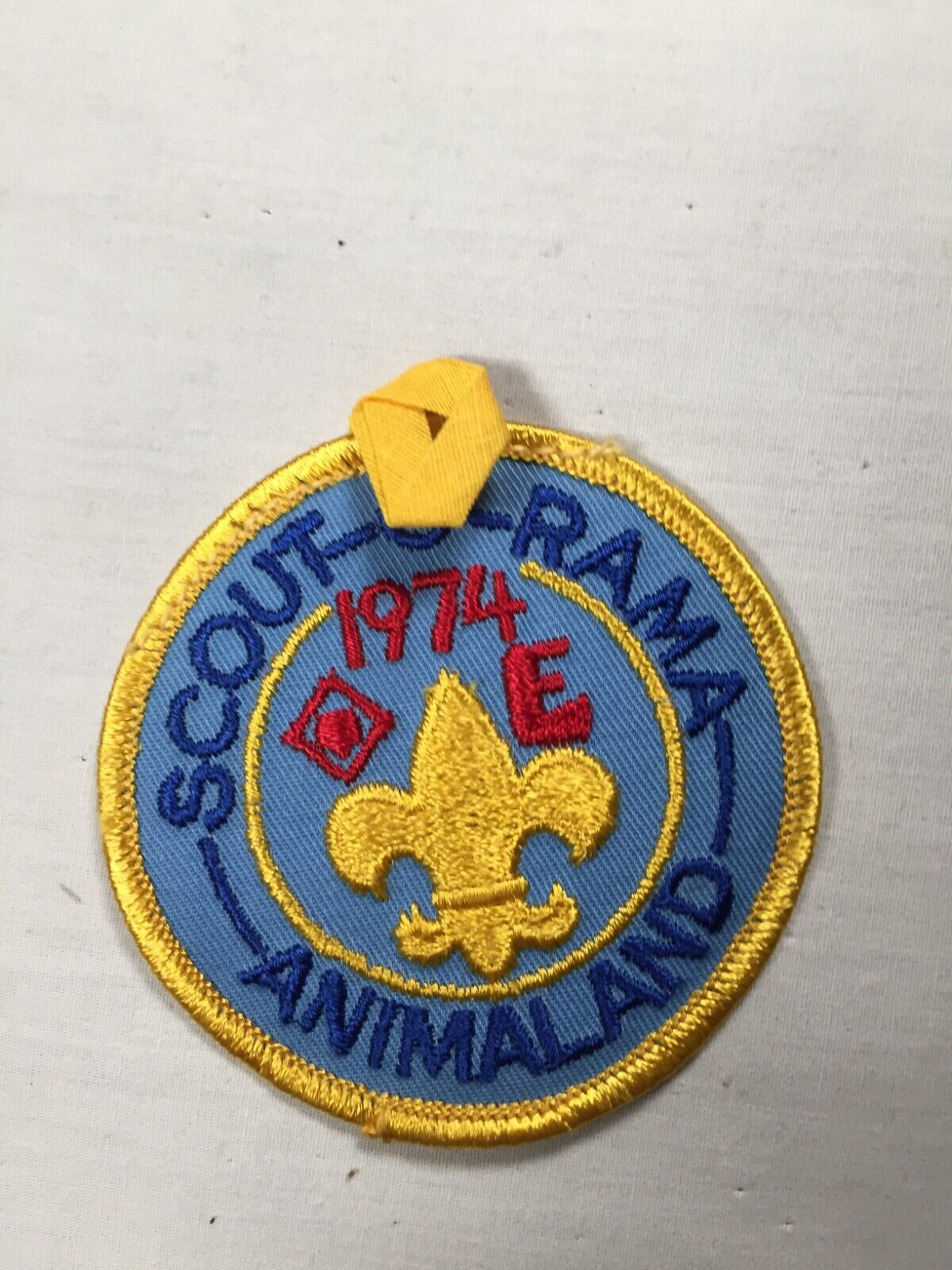 1974 Animaland district Scoutorama BSA Activity Patch