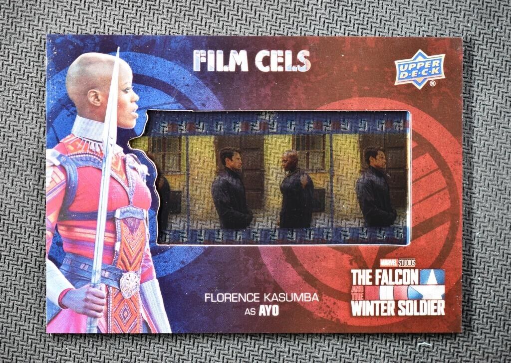 2022 UD Falcon & Winter Soldier Film Cels Relic #FC-8 Florence Kasumba as Ayo
