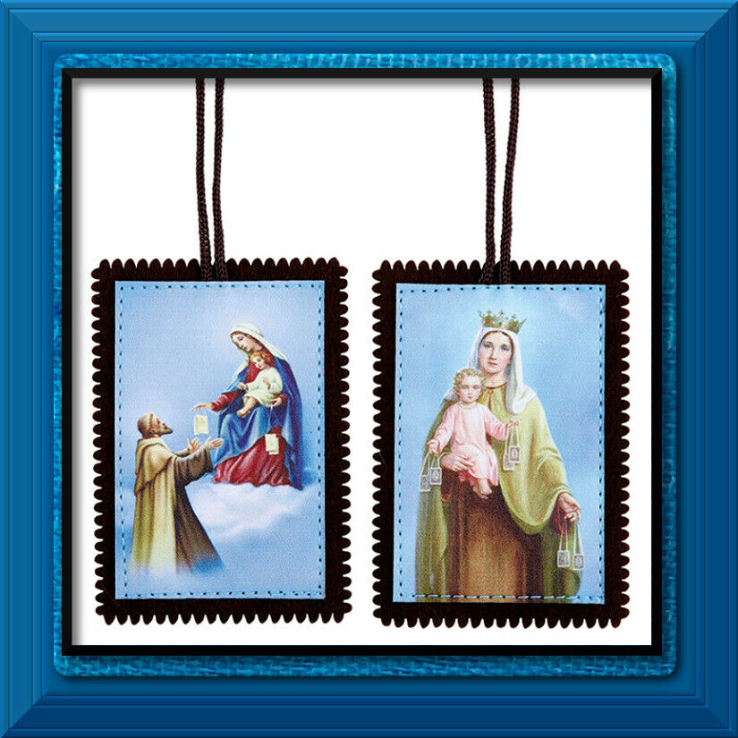 Our Lady of Mt. Carmel St. Simon Stock DELUXE 3-1/4\