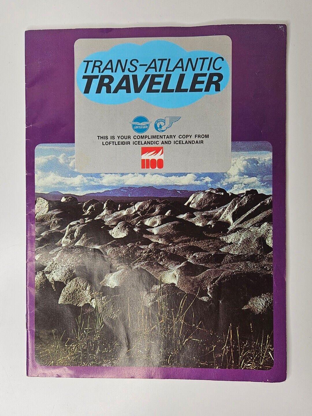 Vtg Trans Atlantic Traveller Guide Airlines In Flight Complimentary Copy 1973