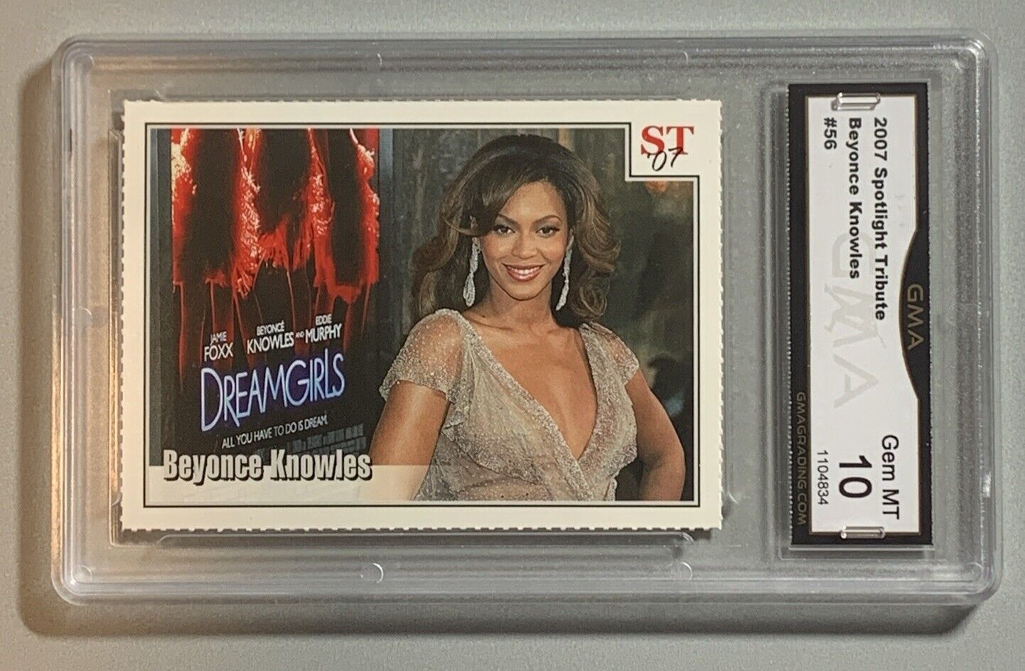 2007 Beyoncé Knowles - Spotlight Tribute - Graded Gem Mint 10 - #56