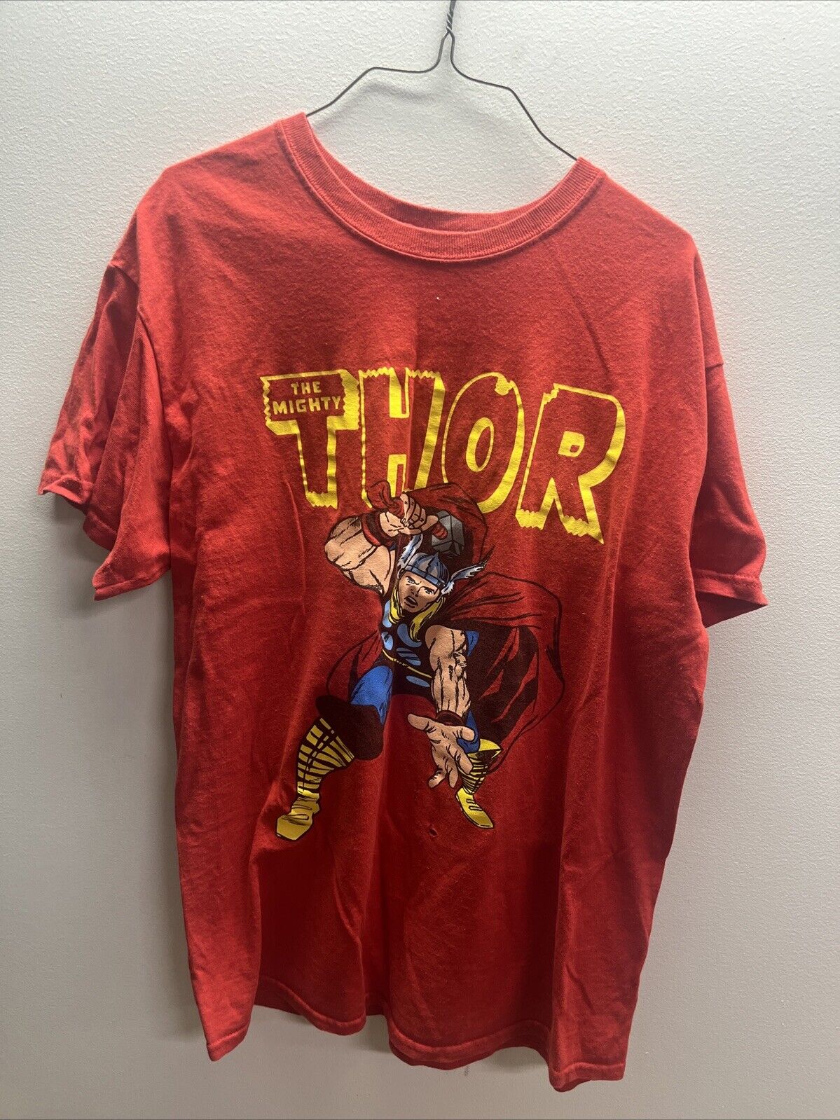 The Mighty Thor Adult Medium Portrait T-shirt