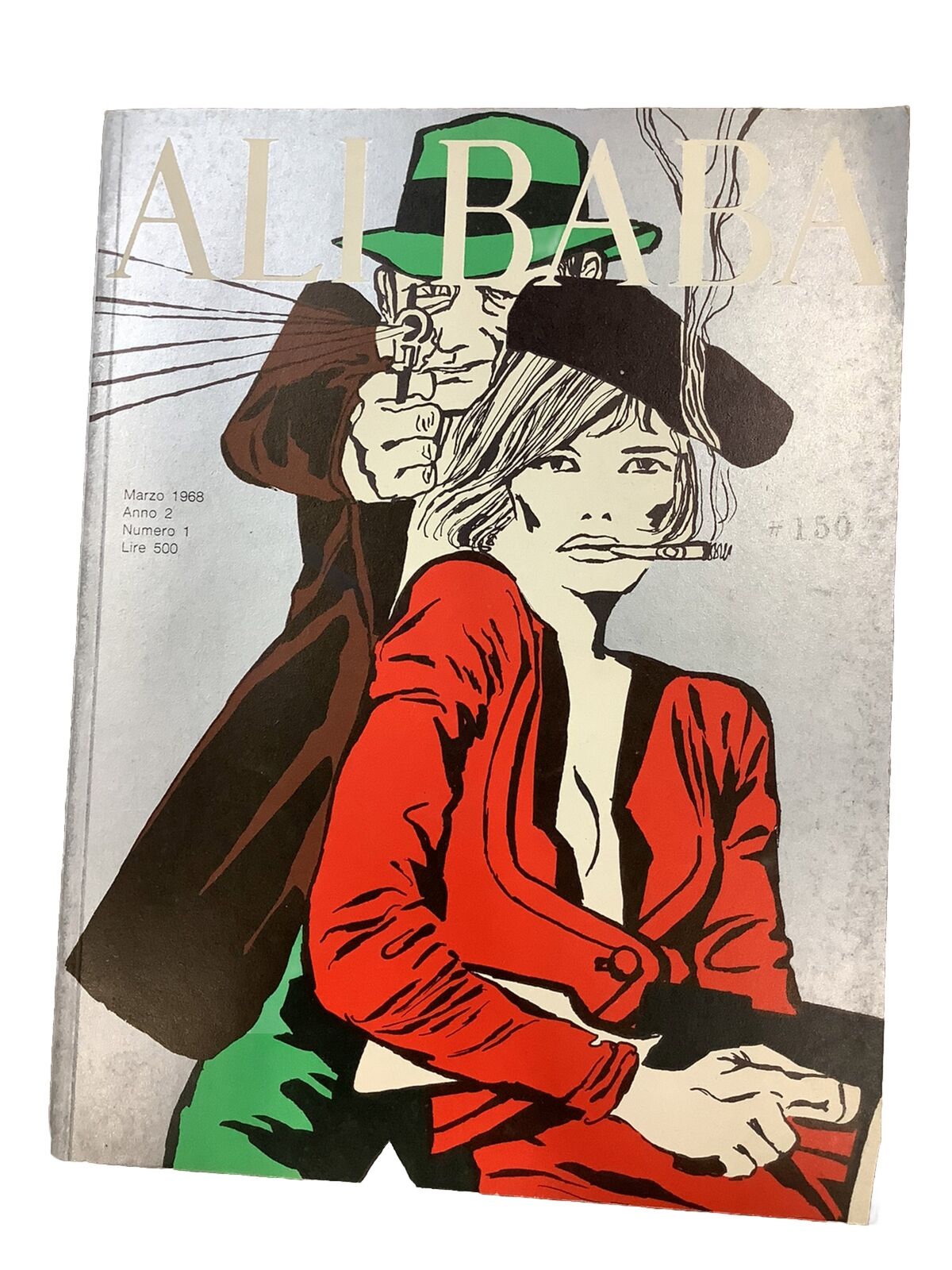 Alibaba #1 Italian 1968 Comic Magazine