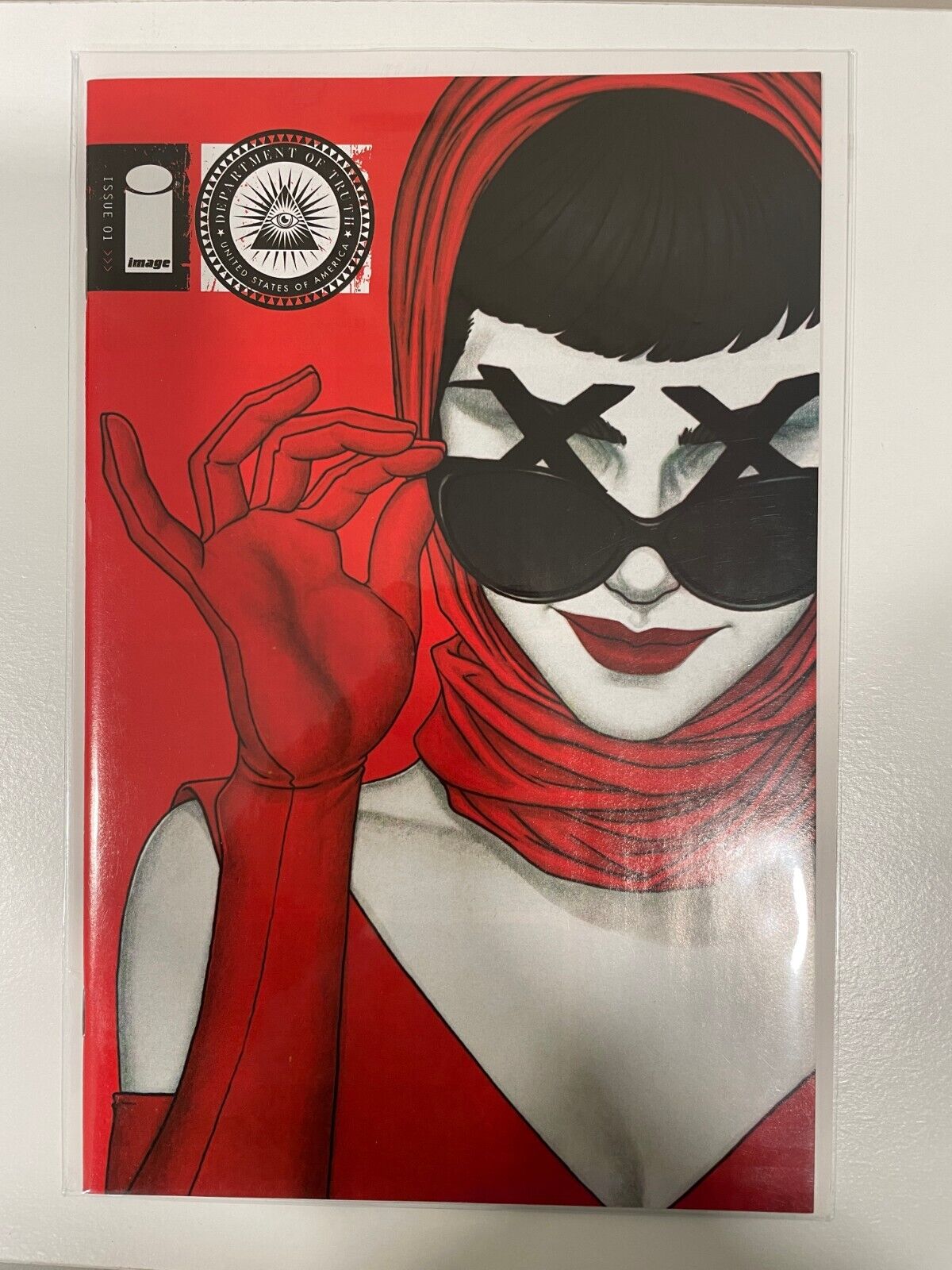 DEPARTMENT OF TRUTH (2020 Image) #1 Jenny Frison Variant 🔥 Unread 1st PRINT