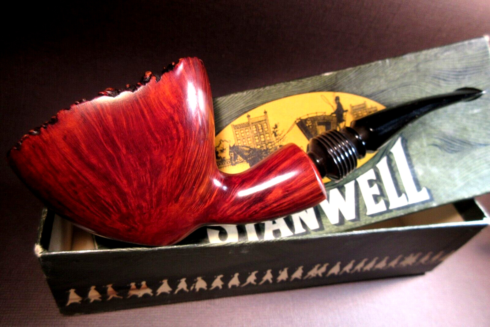 STANWELL REG NO ERA 1960\'S  FREEHAND DELUXE HAND MADE POUL HANSEN INFLUENCE MINT
