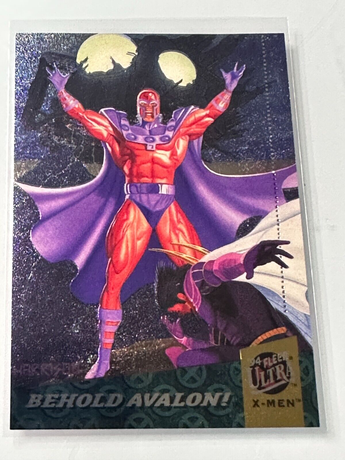 Nice 1994 Fleer Ultra X Men Magneto Behold Avalon Fatal Attractions Card #1