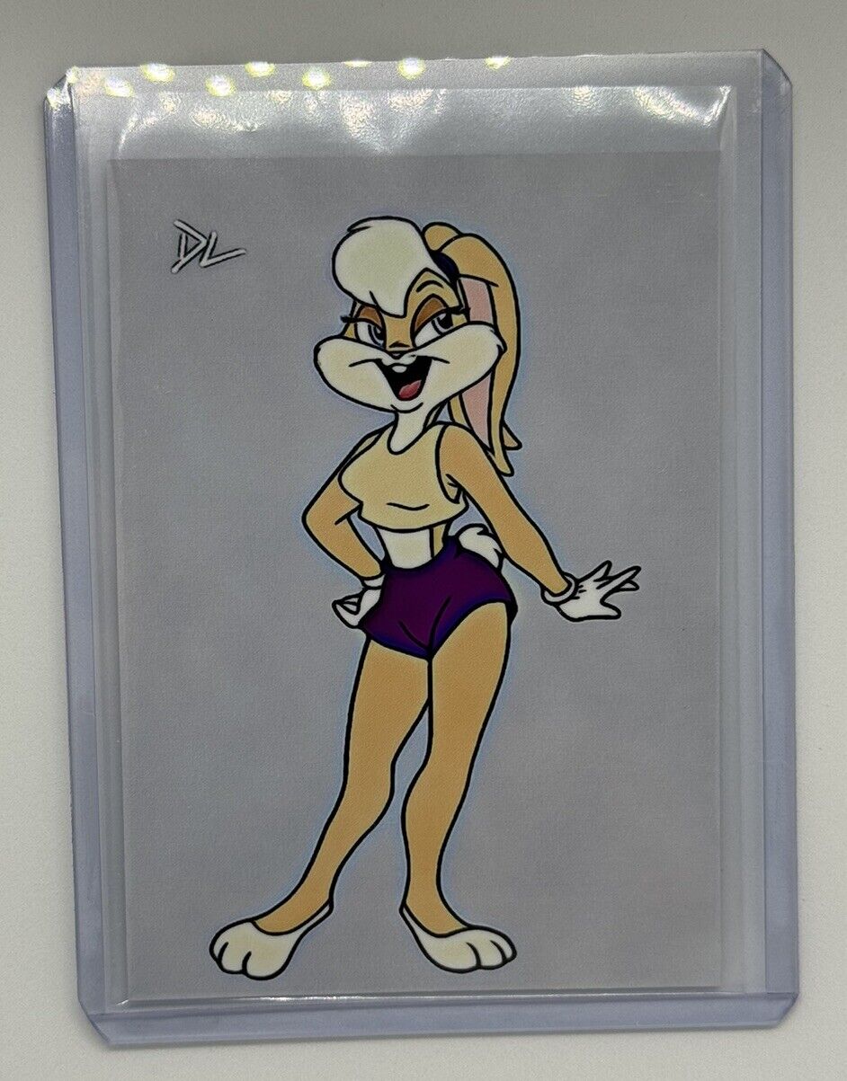 Lola Bunny Limited Edition Artist Signed “Looney Tunes” Trading Card 2/10