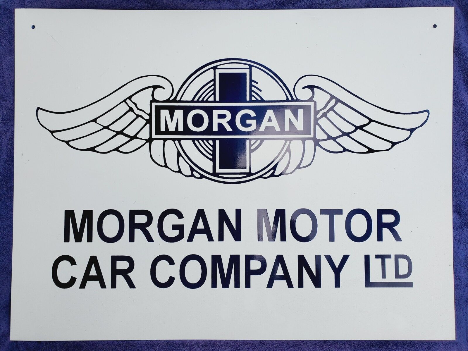 MORGAN Motor Car Company Ltd Vintage Metal Sign 18x24\