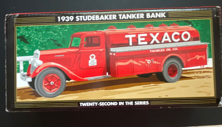 Texaco 1939 Studebaker Tanker Bank Regular Edition 2005 #22 In Series LOT 3-424