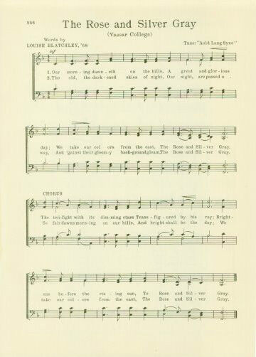 VASSAR COLLEGE Vintage Song Sheet c1927 \
