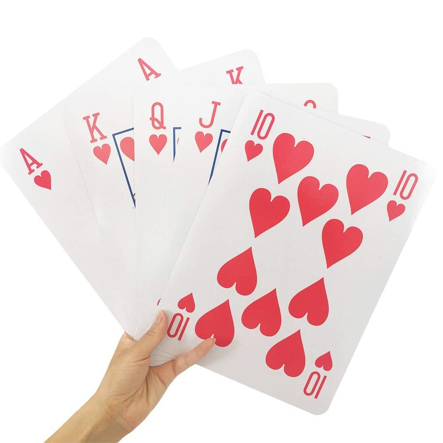 Yuanhe Jumbo Giant Playing Card Deck, 8X11 Inch Large Oversized Playing Cards...