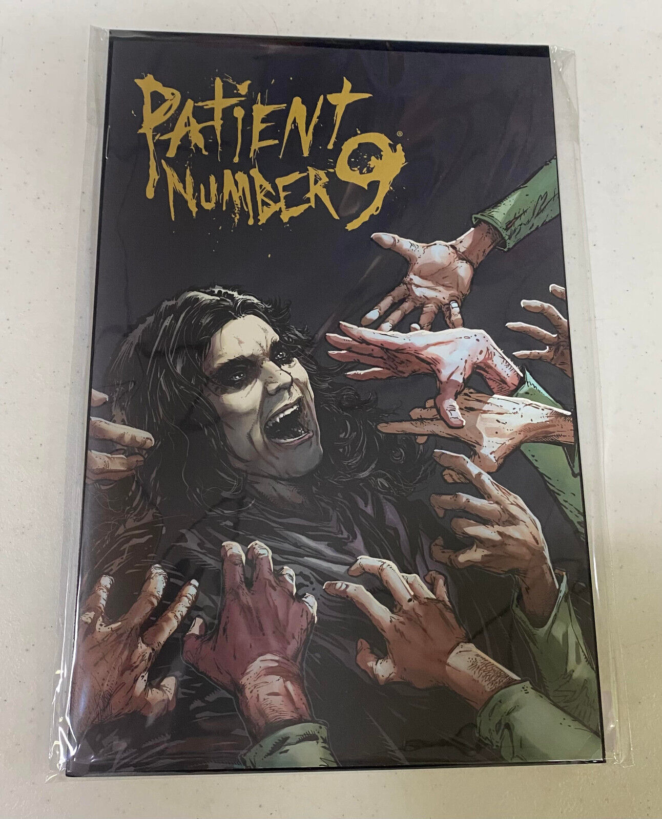 PATIENT 9 COMIC AND CD PX EXCLUSIVE  VARIANT TODD MCFARLANE - OZZY OSBORNE