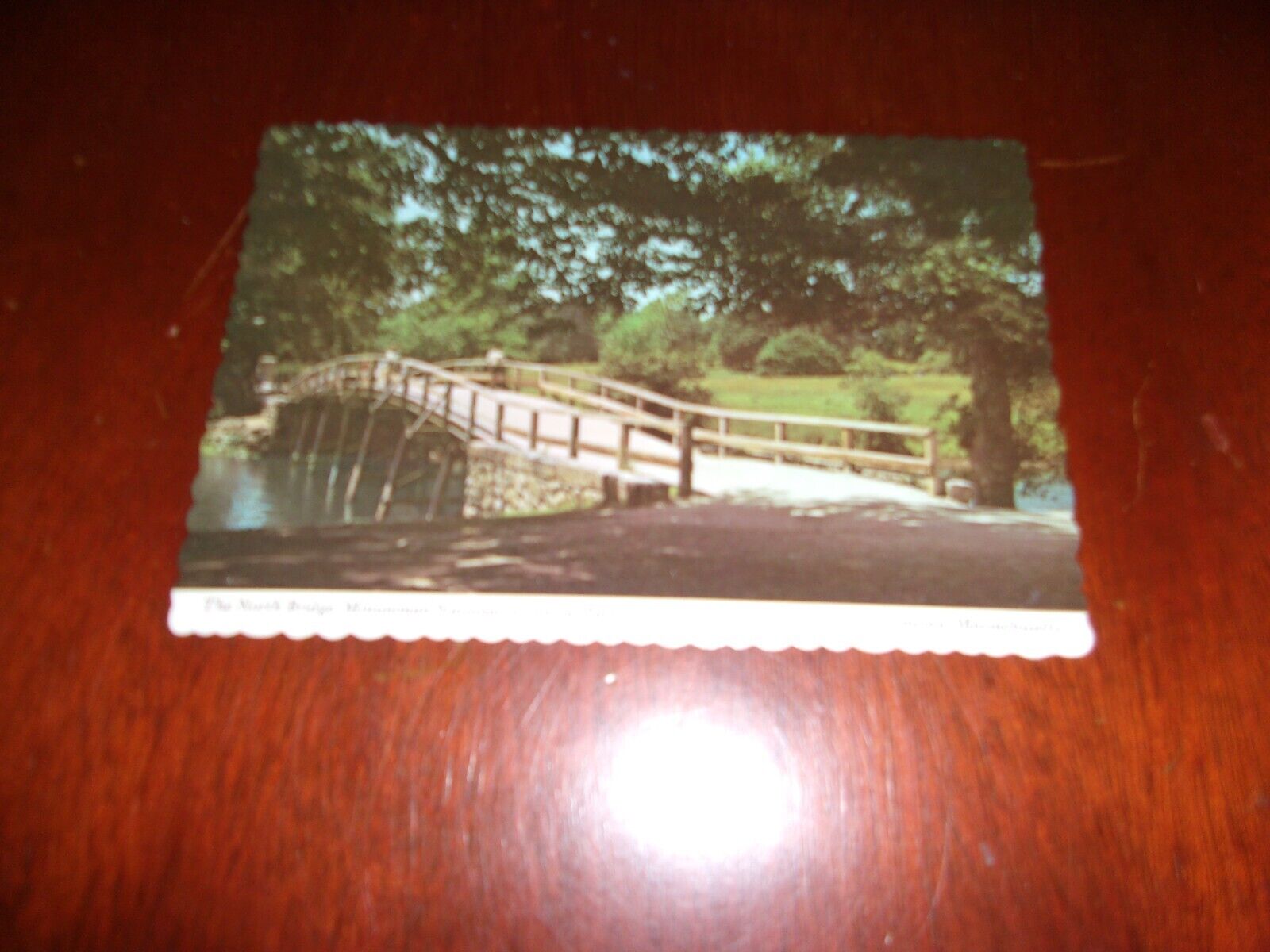 The North Bridge Minuteman National HIstoric Park Postcard