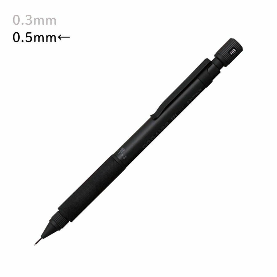 Platinum Drafting Mechanical Pencil Pro Use 171 0.5mm Matte Black MSDA-2500B