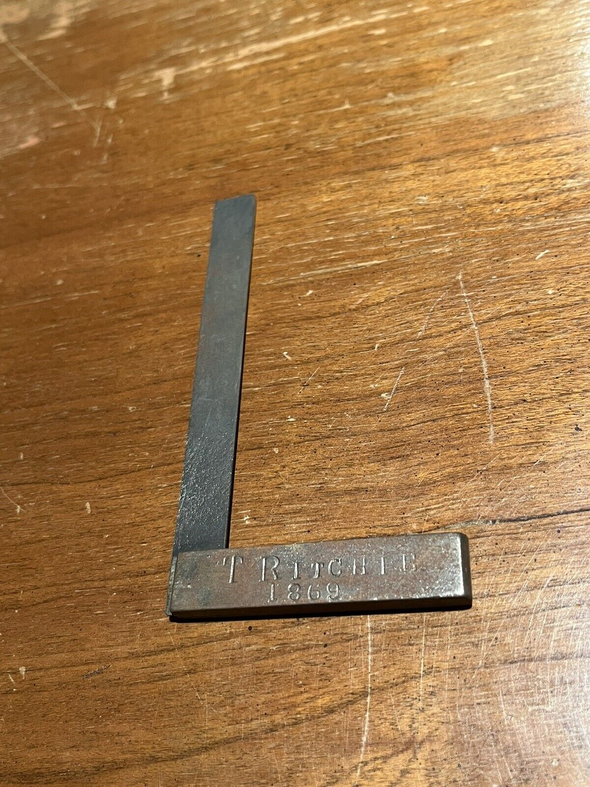 Vintage Tritchie Machinist Square Stamped “1869” 4.5” Long