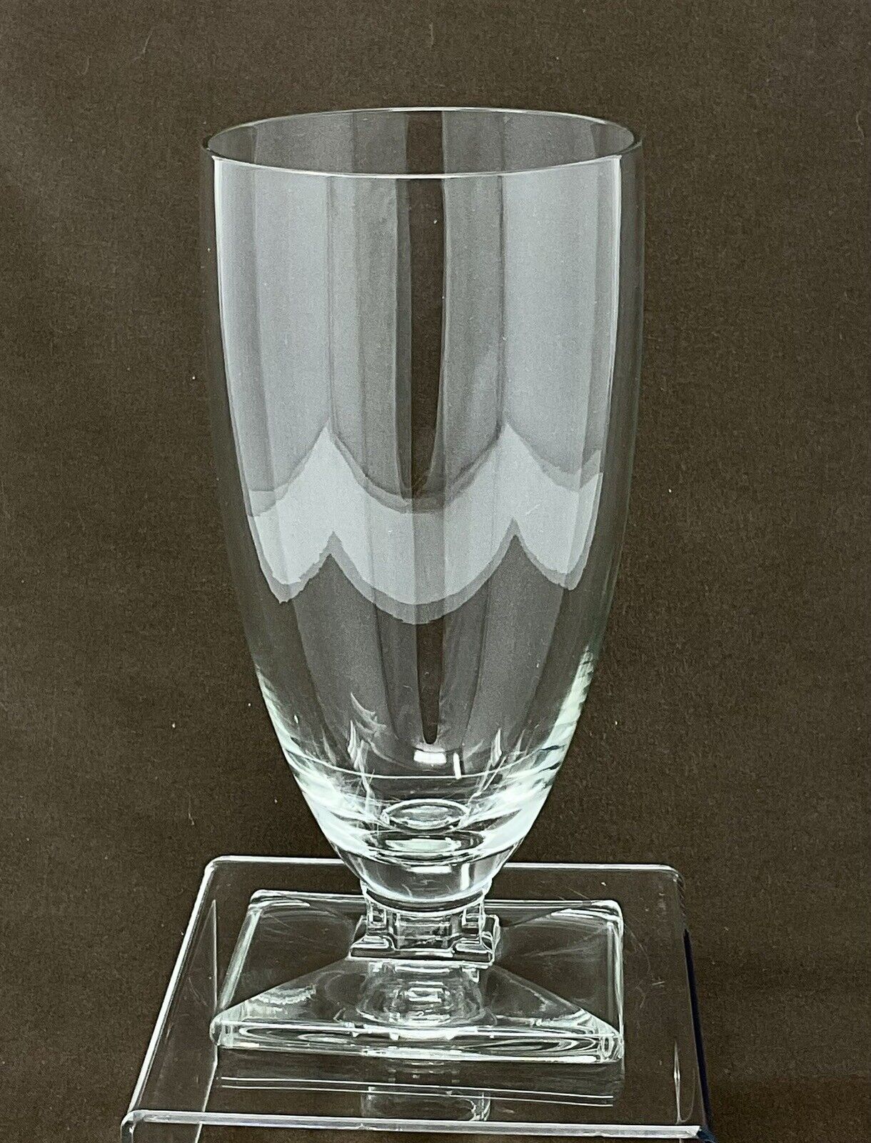 Art Deco Heisey NEW ERA Clear Ice Tea Glass 6.25”