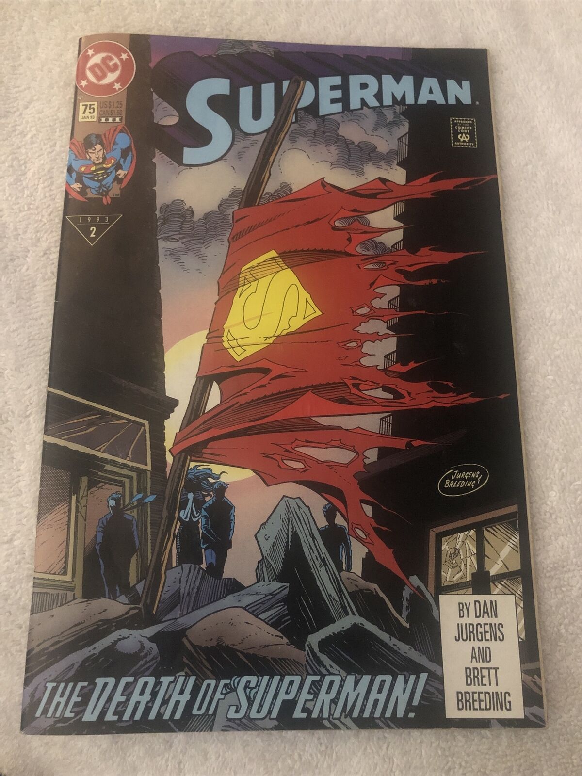 Superman #75 (DC Comics January 1993)