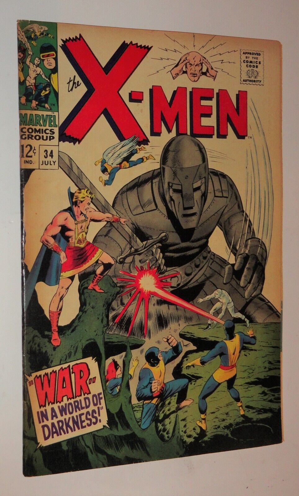 X-MEN #34 VF 1967   FUN COMIC OLDER X-MEN
