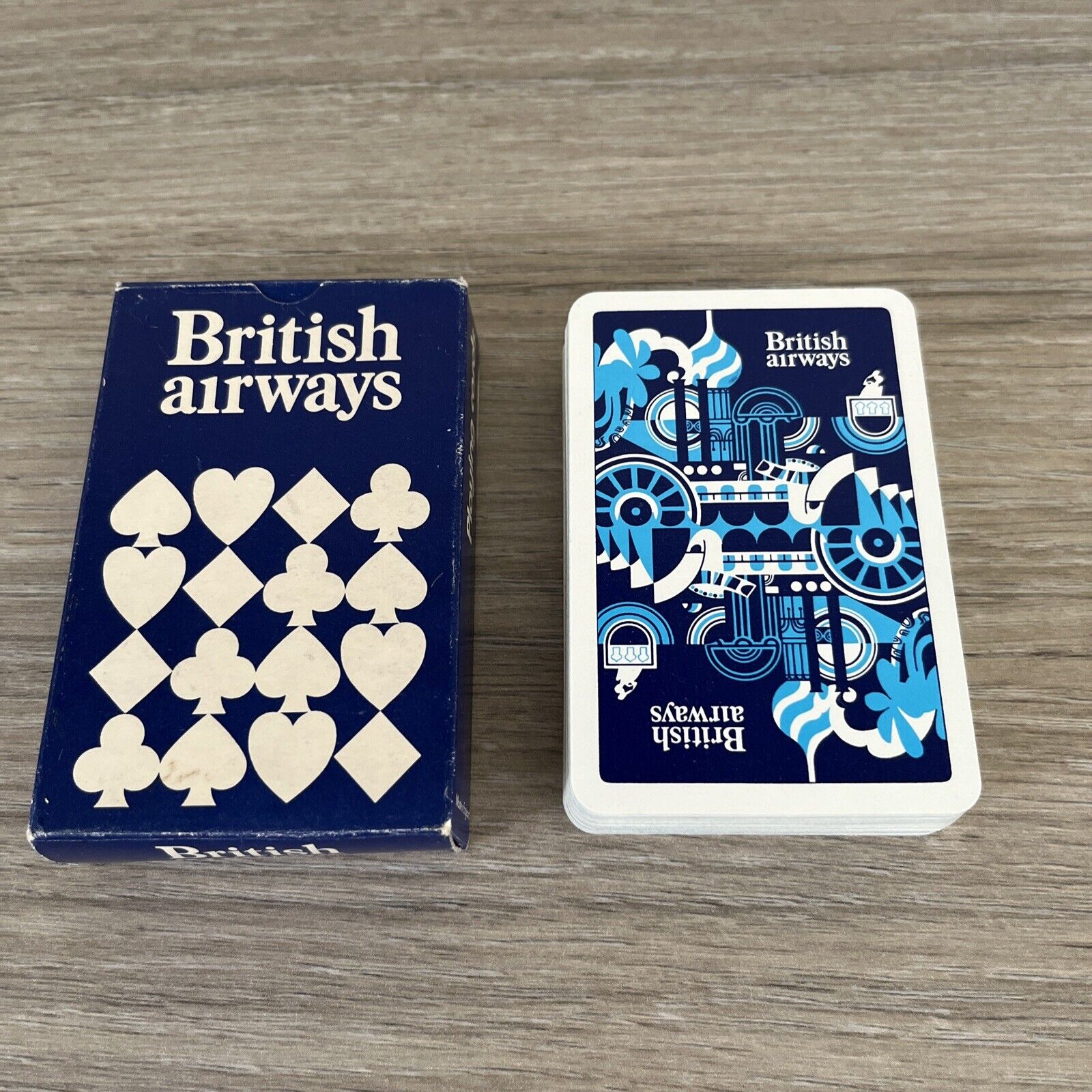 British Airways - Airline Memorabilia - Playing Cards - Complete Set - Pre-Loved