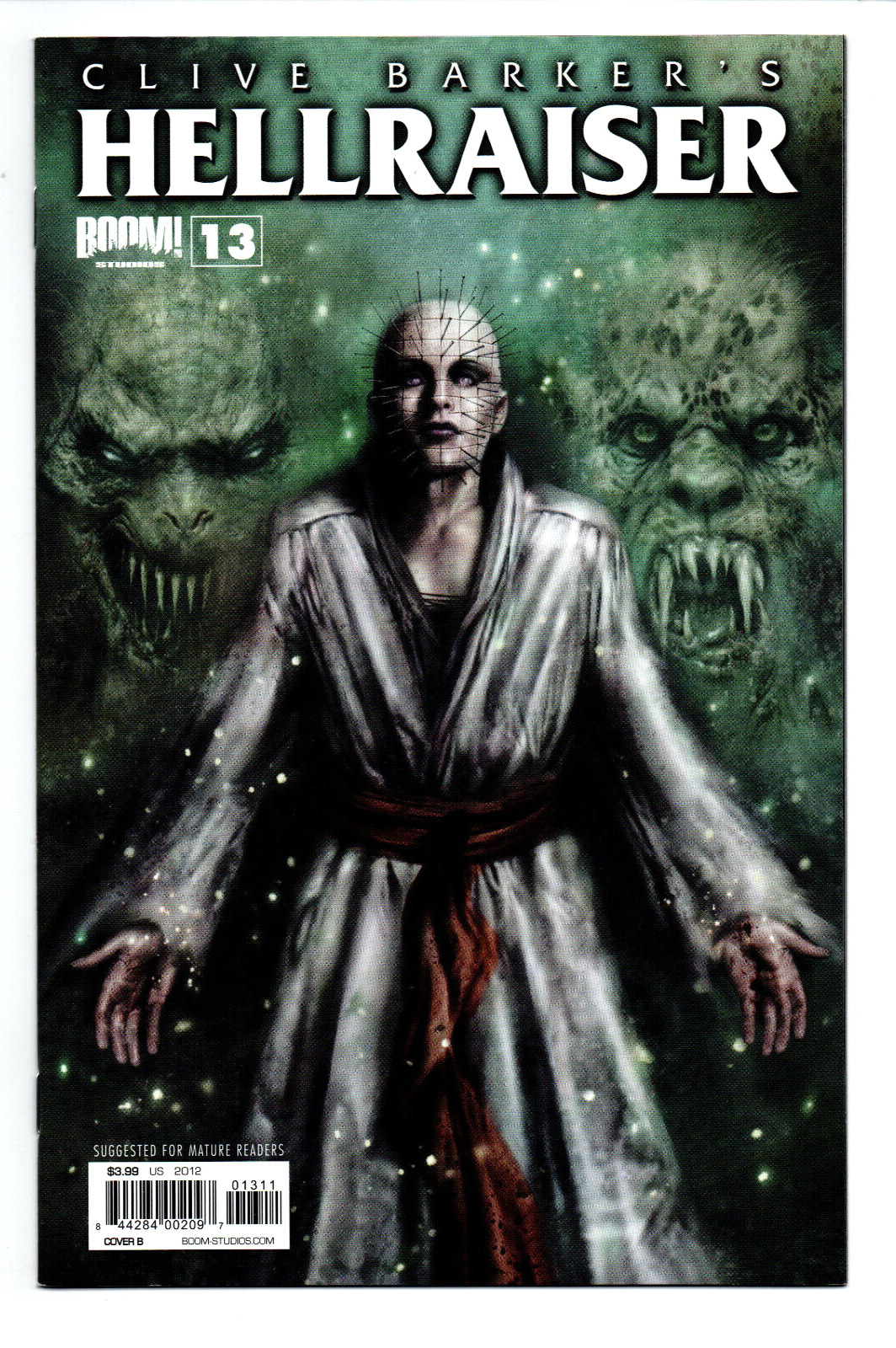 Hellraiser #13 B Cover - Clive Barker - Horror - Boom - 2012 - NM