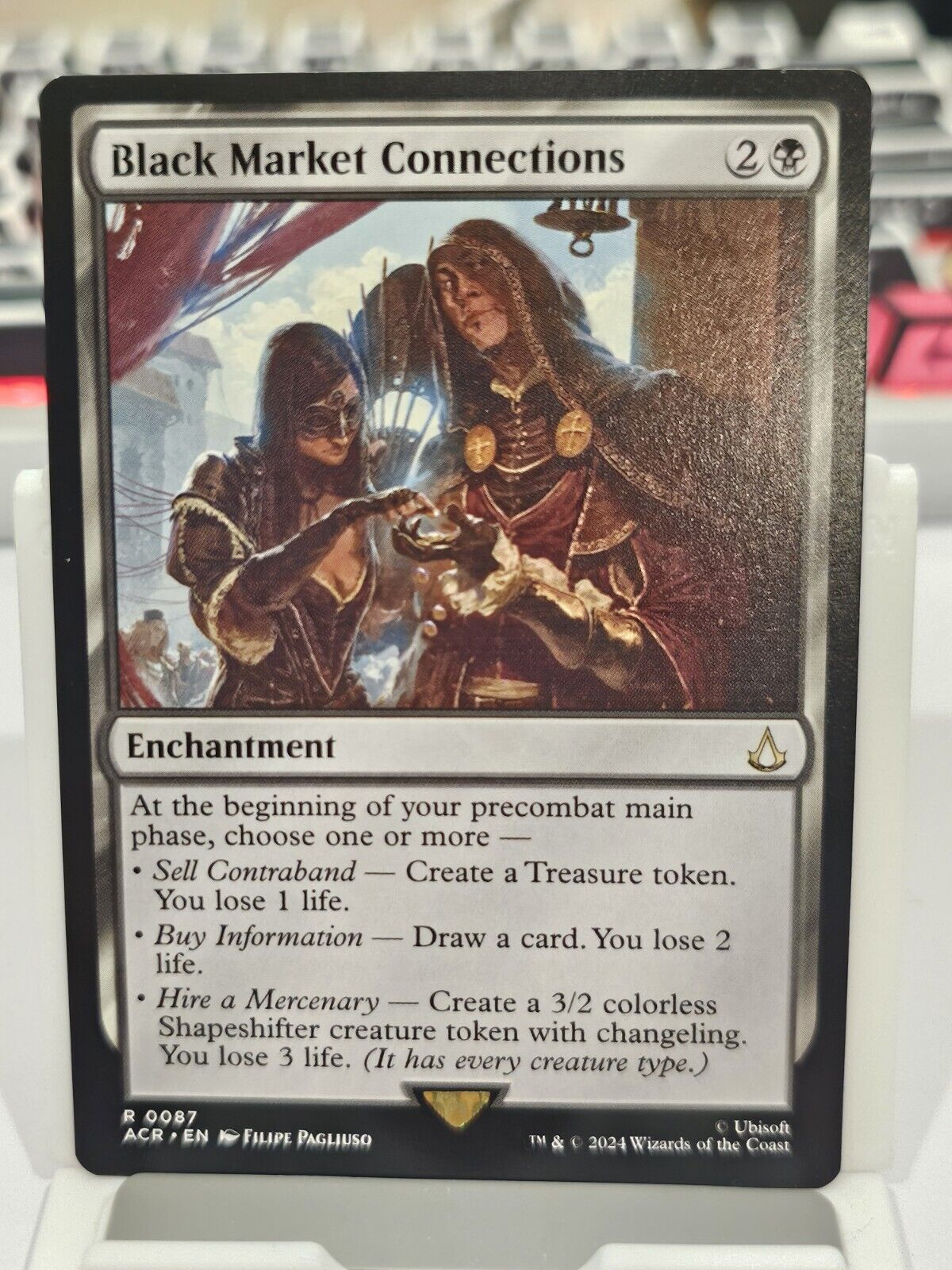 Black Market Connections - MTG - Near Mint (Assassin\'s Creed)