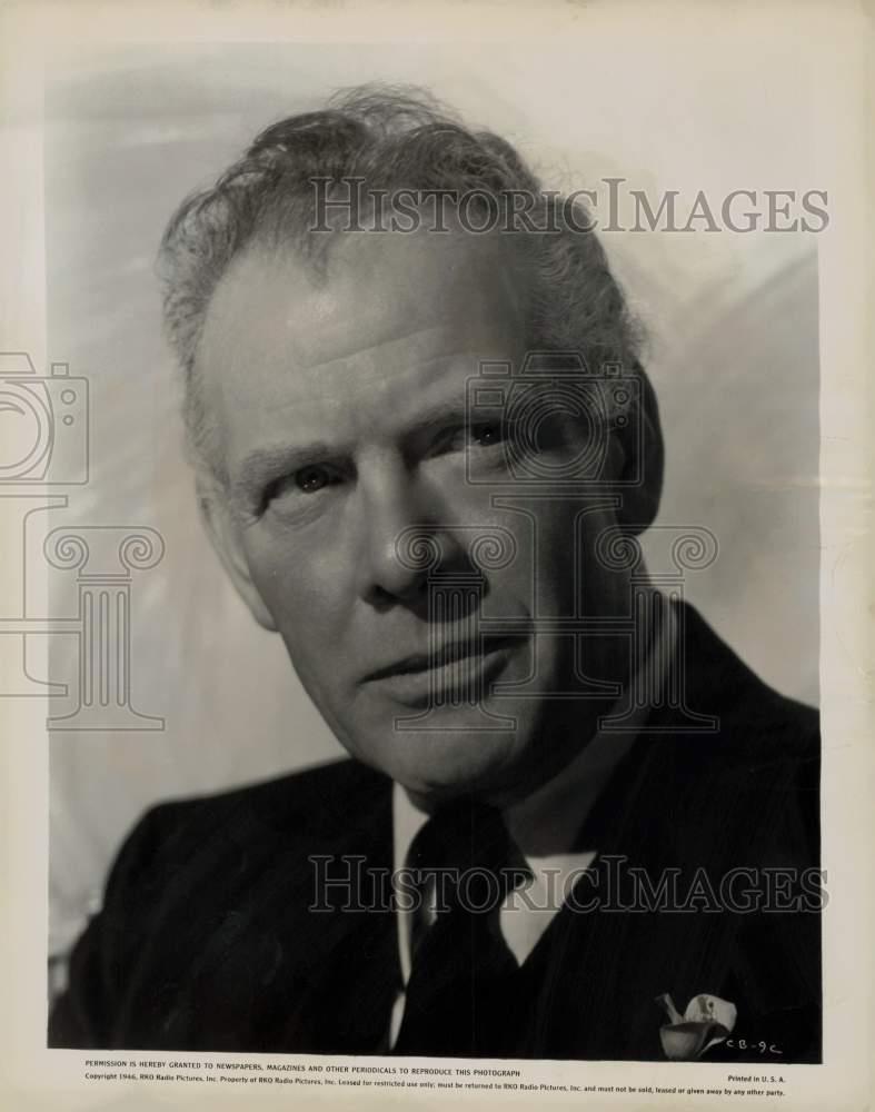 1946 Press Photo Actor Charles Bickford - kfx15013