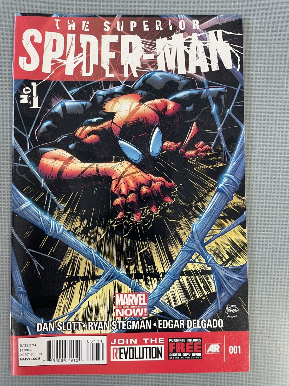 SUPERIOR SPIDER-MAN #1 2013 NEAR MINT UNREAD COPY RYAN STEGMAN ART