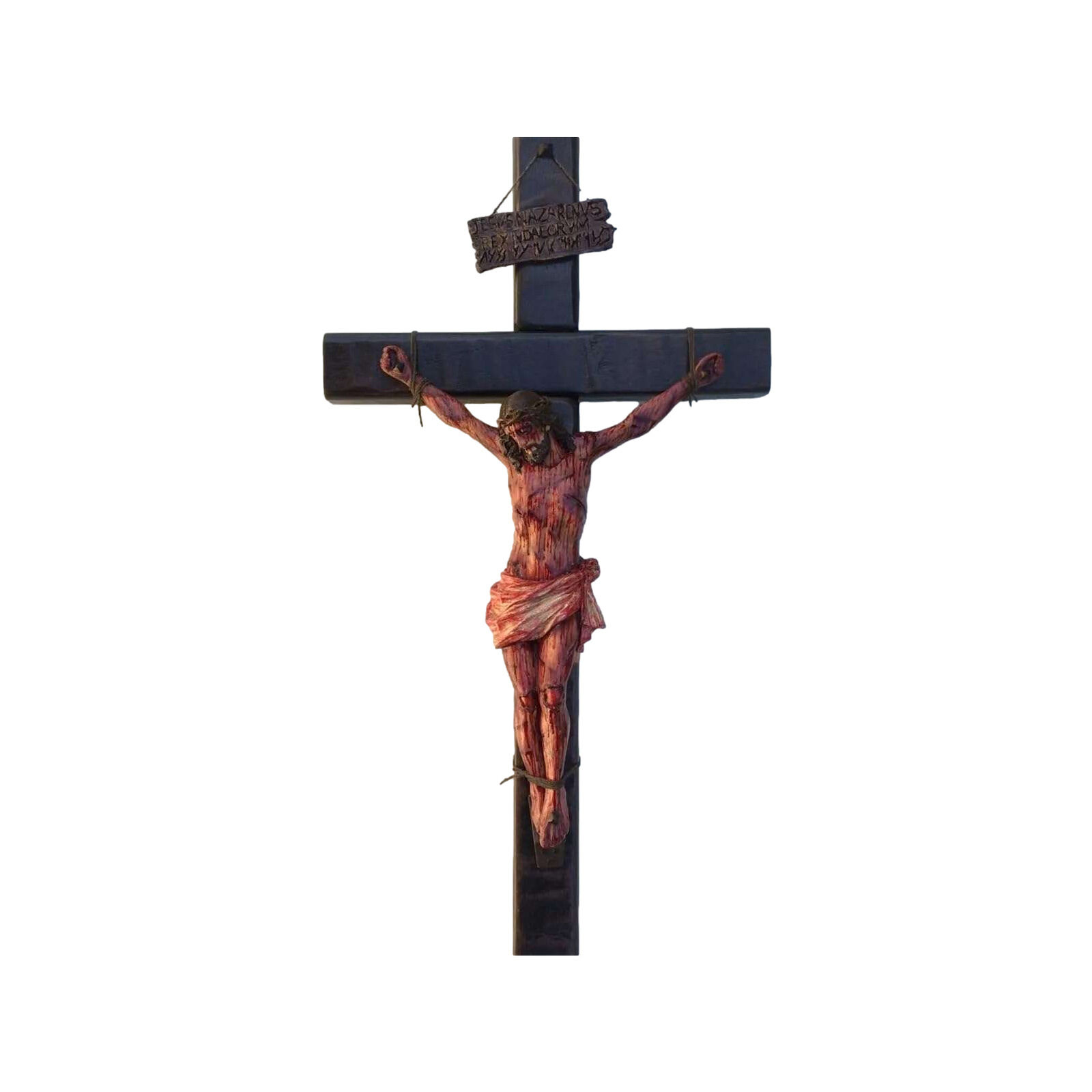 Jesus Nailed On Cross 7.8'' Wall Cross Jesus Crucifixion Pray Crucifix Statue