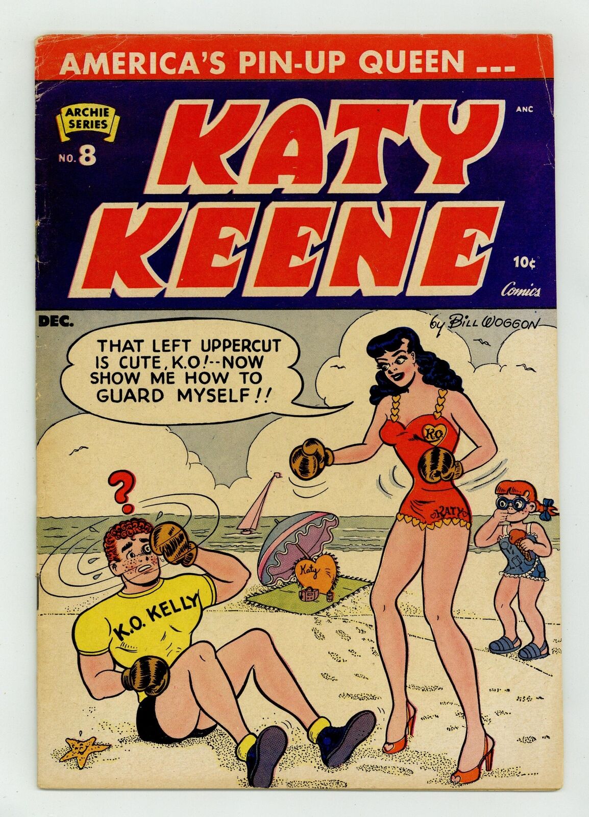 Katy Keene #8 VG+ 4.5 1952