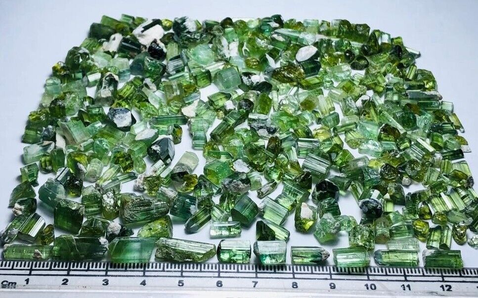 400-Ct  Top Quality Natural Color Tourmaline Rough Type Lot From Afghanistan 