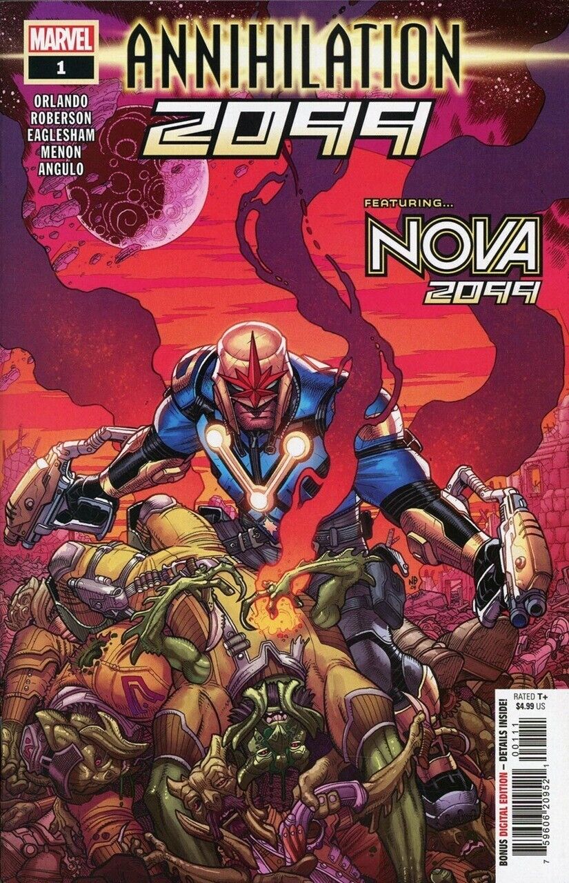 Annihilation 2099 (2024) #1 NM Nova 2099 Nick Bradshaw Cover