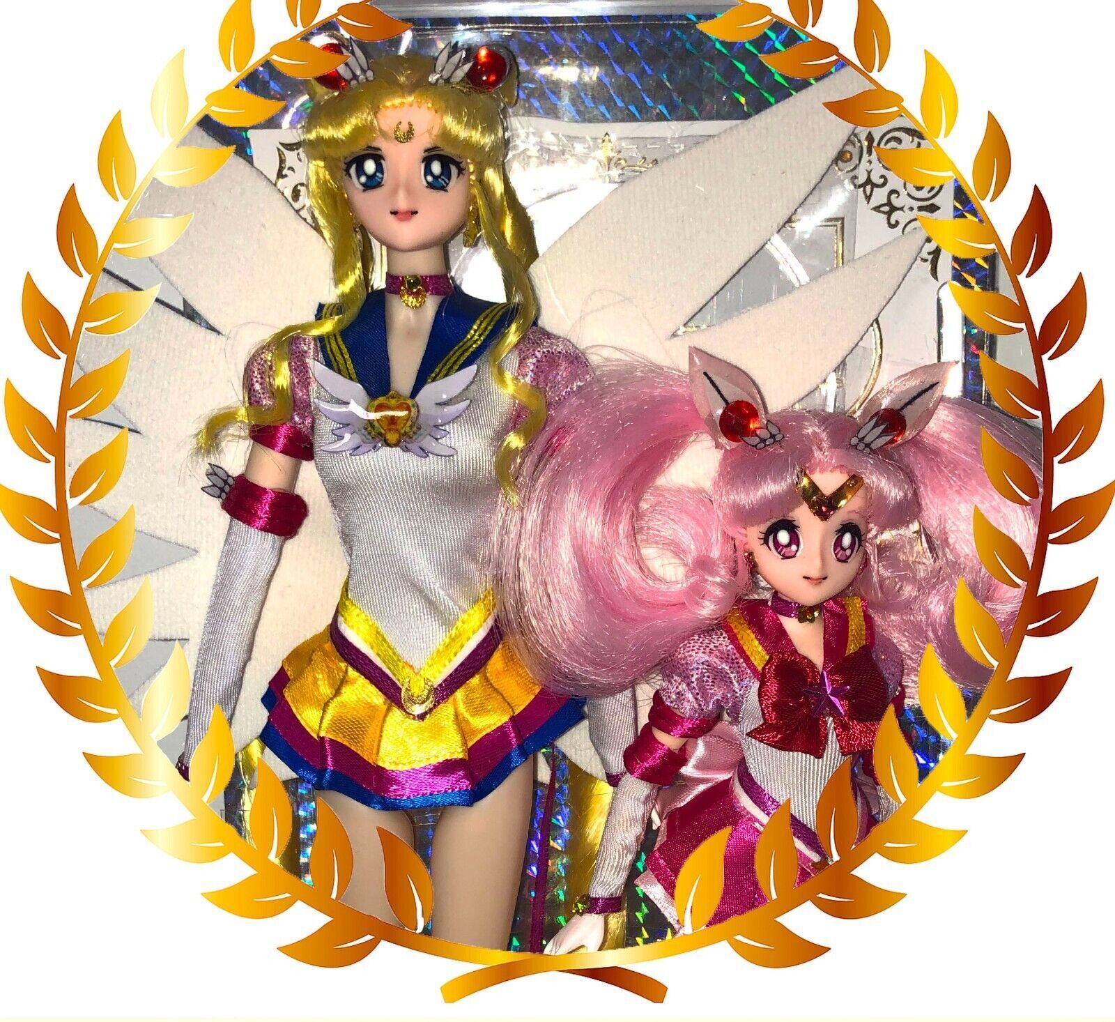 LIMITED LUXURIUS Custom Doll -Sailor Moon - inspiration 100% Handmade CD330-331