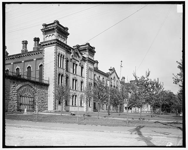Penitentiary, Columbus, Ohio c1900 OLD PHOTO