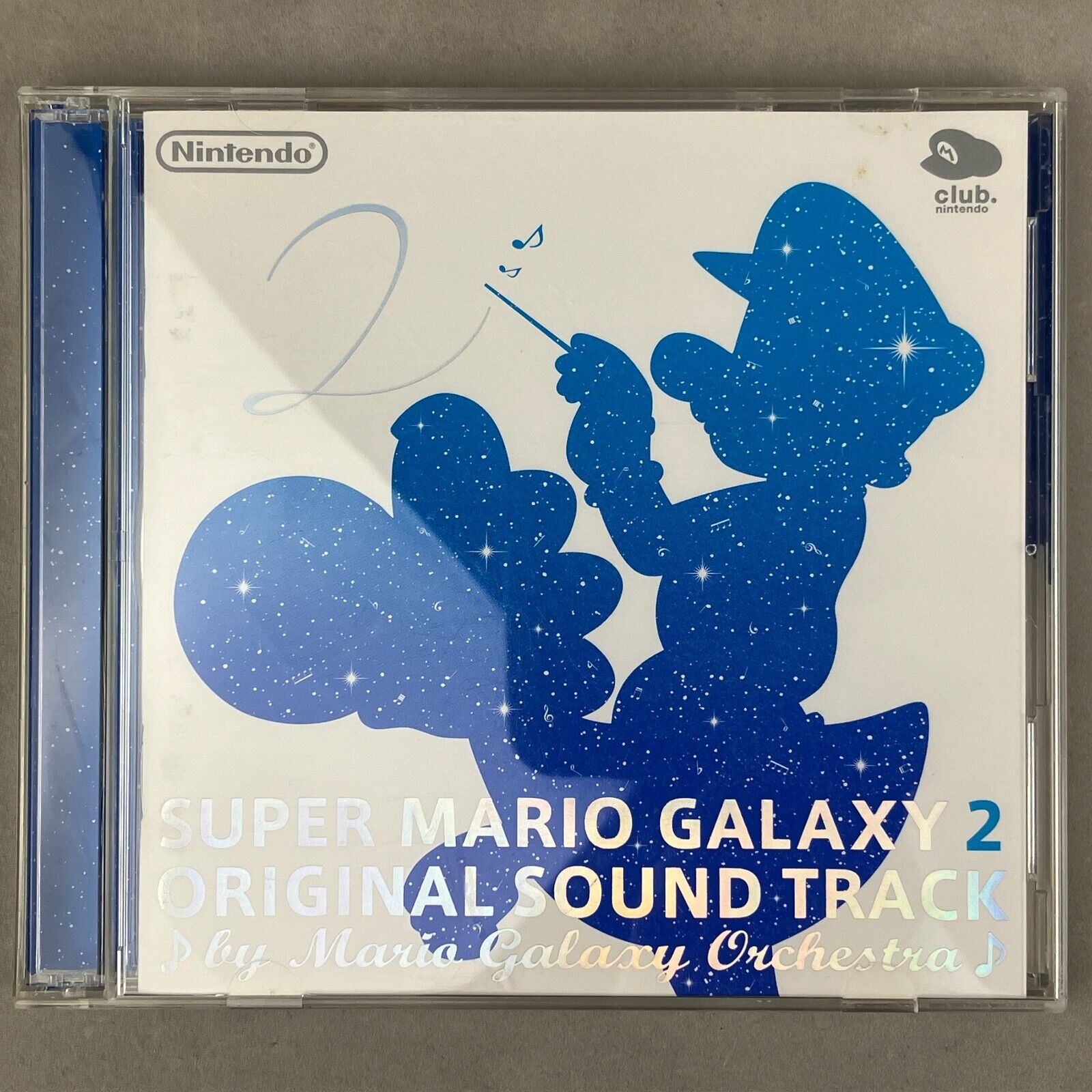Club Nintendo Super Mario Galaxy 2 Original Soundtrack Orchestra CD Japan Import