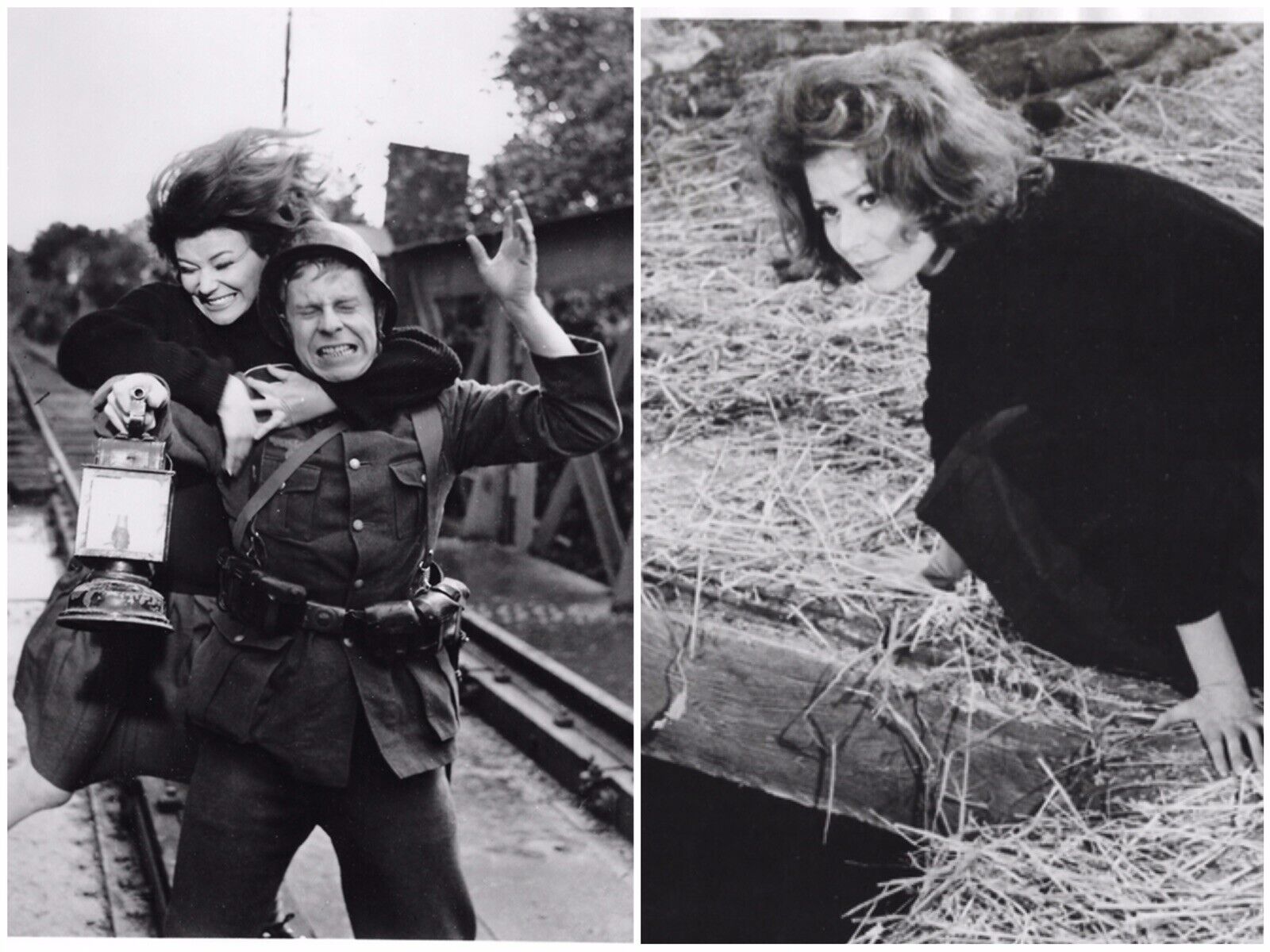 Movie Photos (2), The Longest Day, 1962, Irina Demick Action Stills
