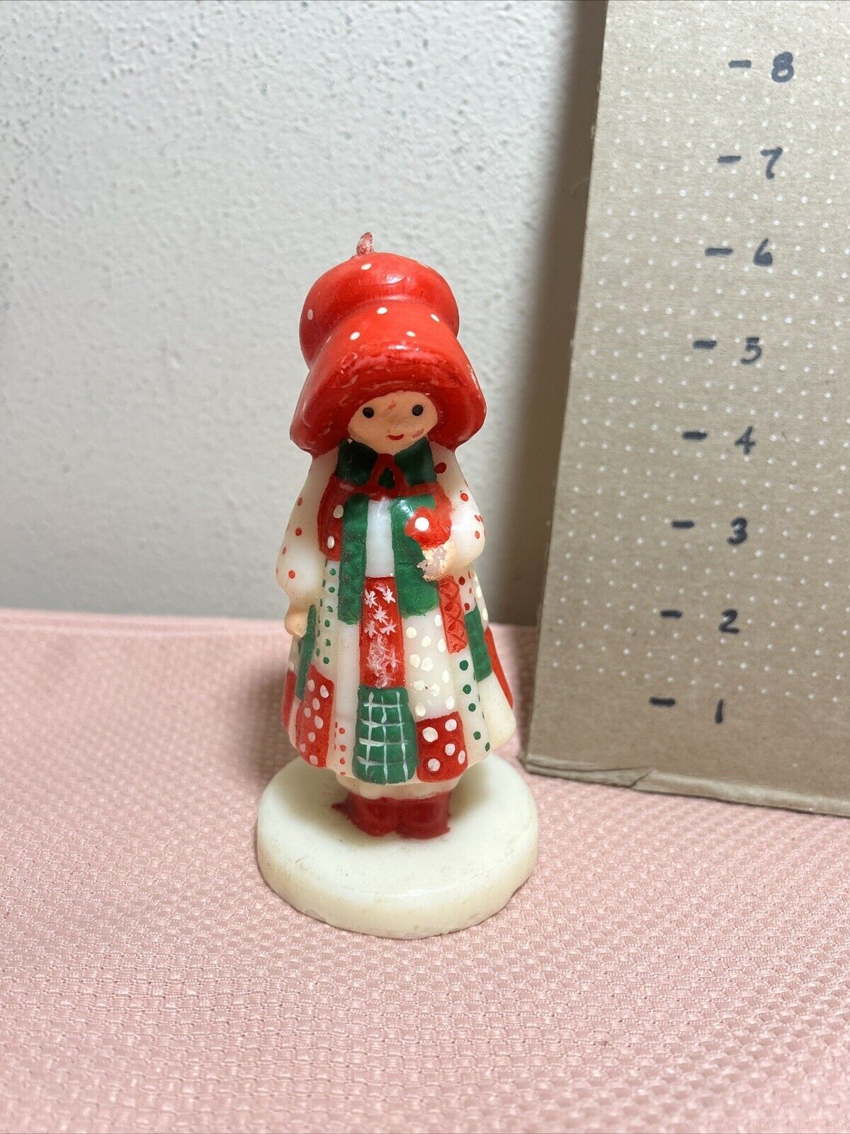 Holly Hobbie Christmas Candle Vintage 6\