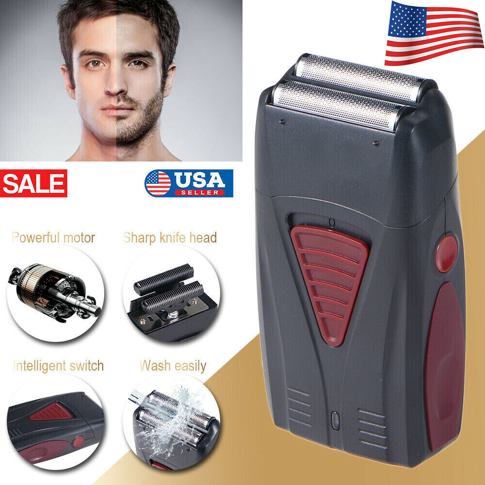 Pro Men\'s USB Electric Shaver Trimmer Beard Shaving Machine Razor Rechargeable