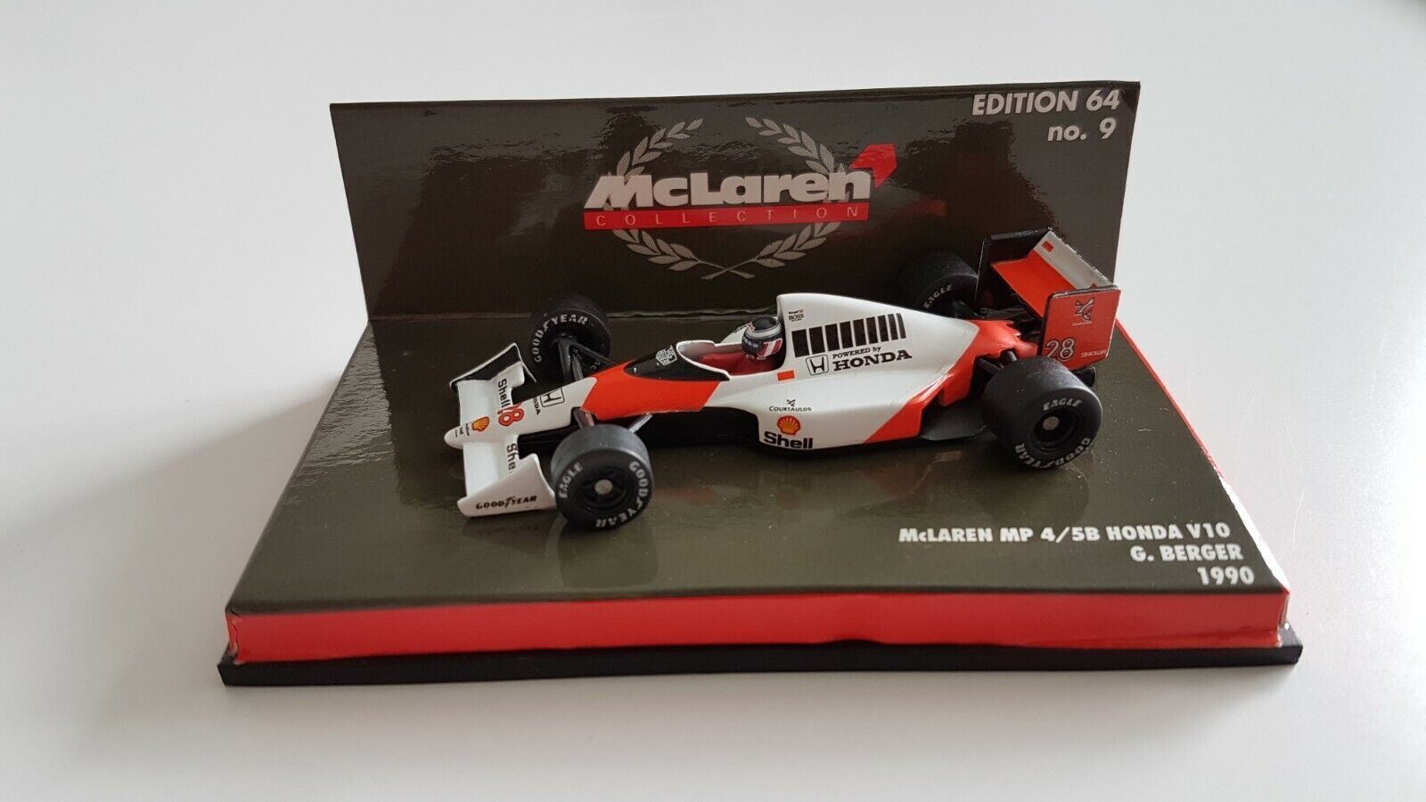 1:64 McLaren Honda MP4/6 Berger 1991 1/64 • MINICHAMPS 530916402