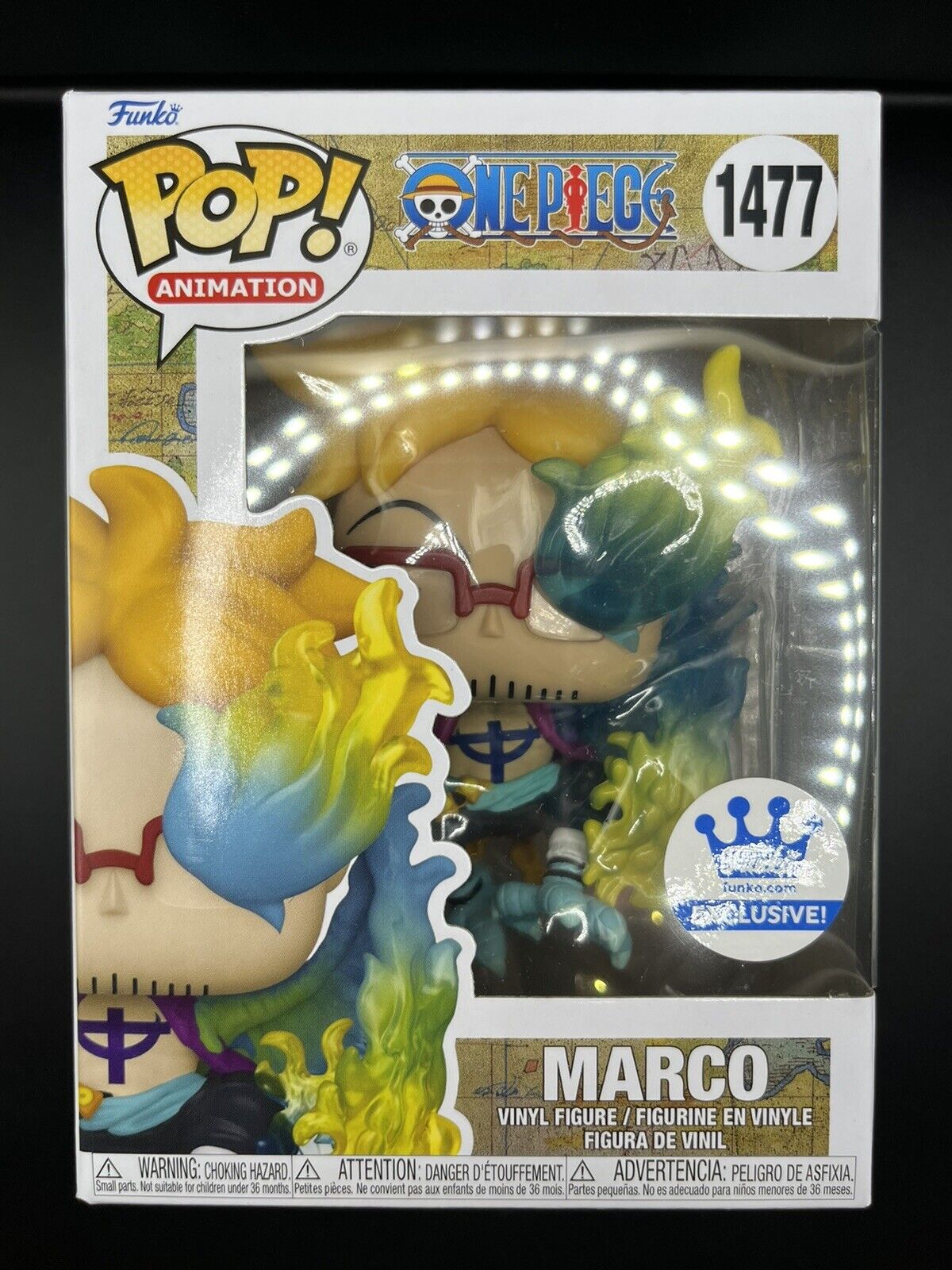 Funko Pop One Piece Marco #1477 Funko Exclusive W/ Protector