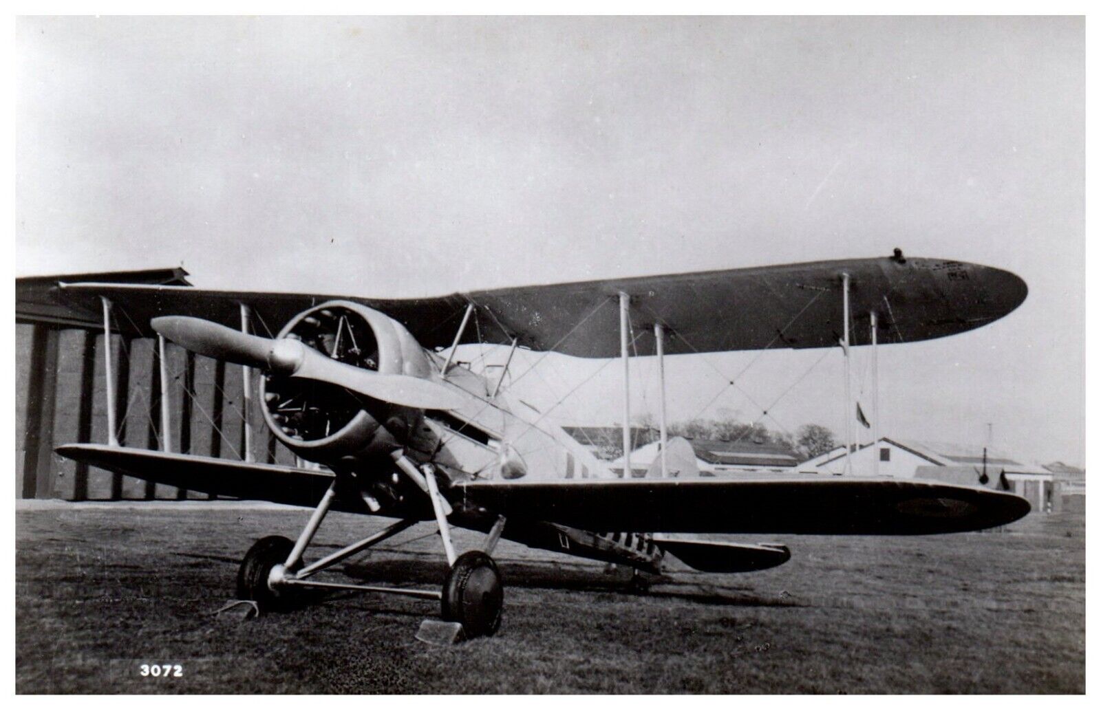 Gloster Gauntlet 1937 Biplane Airplane RAF Vintage Photograph Print 5.5x3.5\