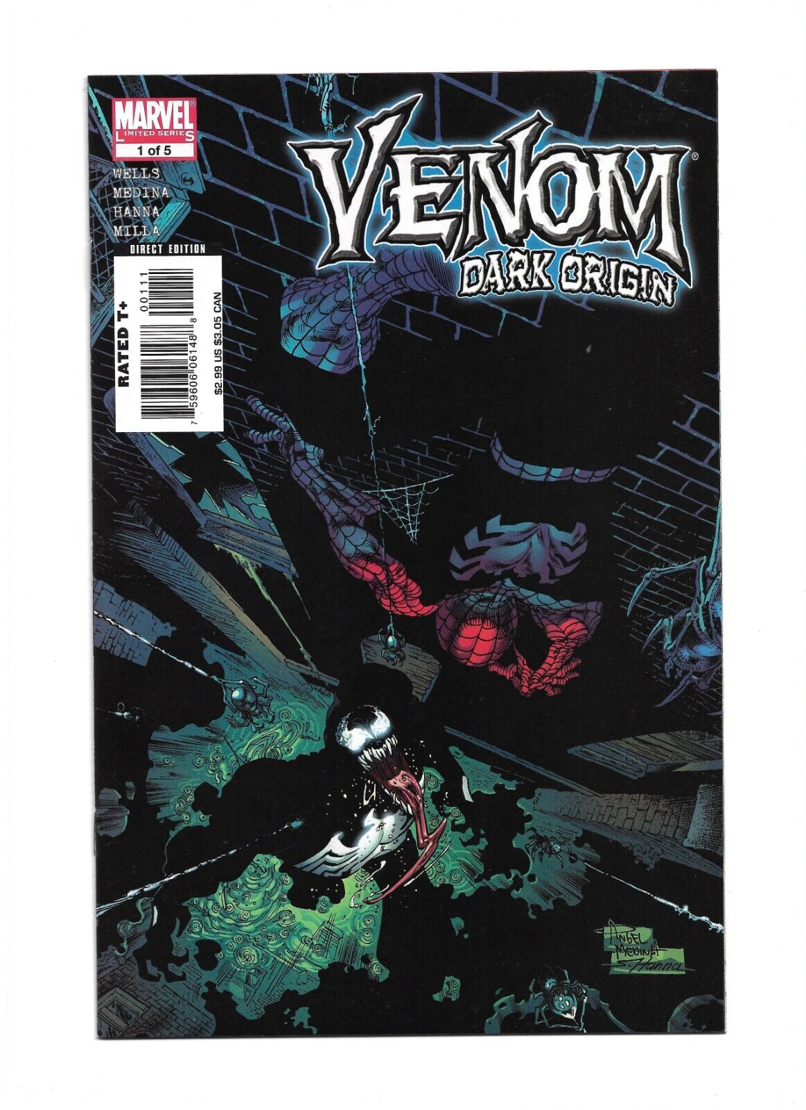 Venom: Dark Origin #1 Marvel Comics VF