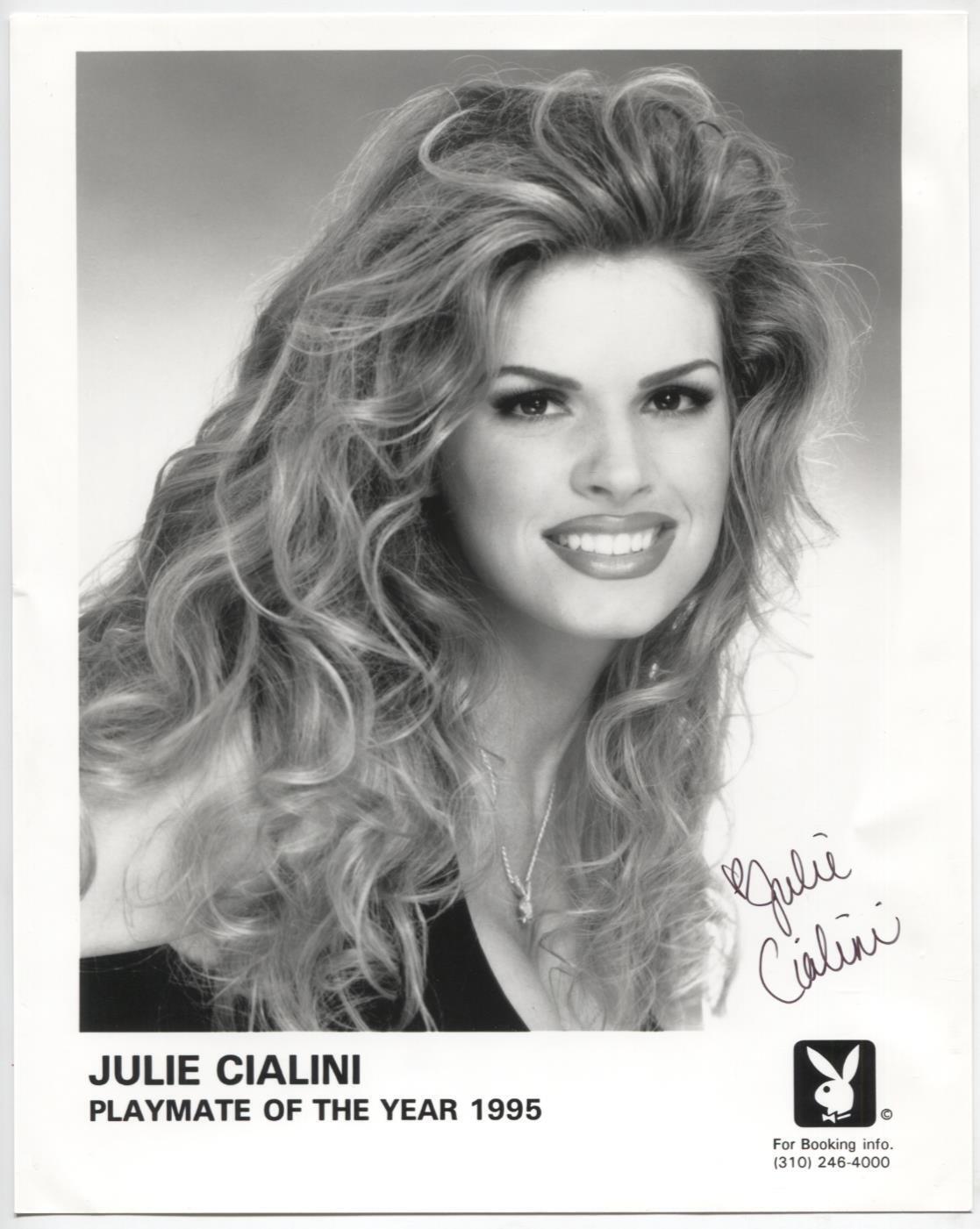 Julie Cialini Playboy Autographed 8\